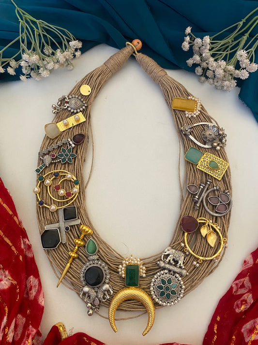 FUSION JUTE NECKLACE Gehnacollections