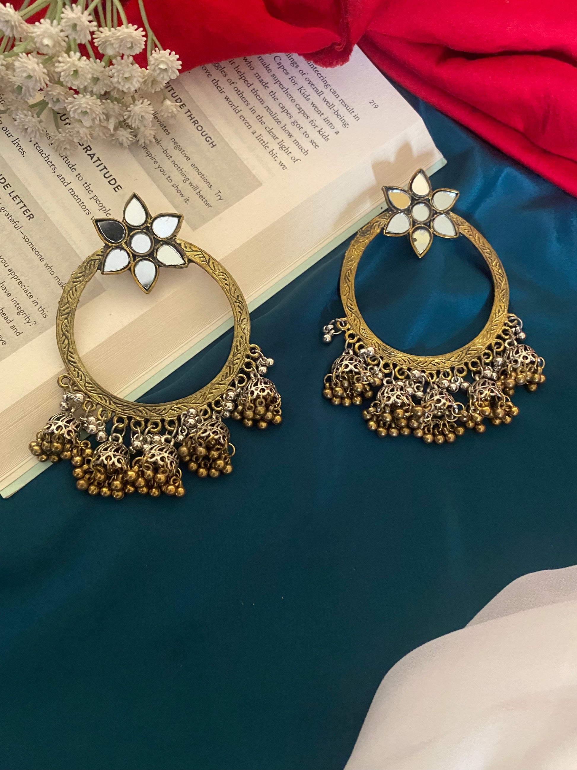 VEDA SEESH CHANDBALI Gehnacollections