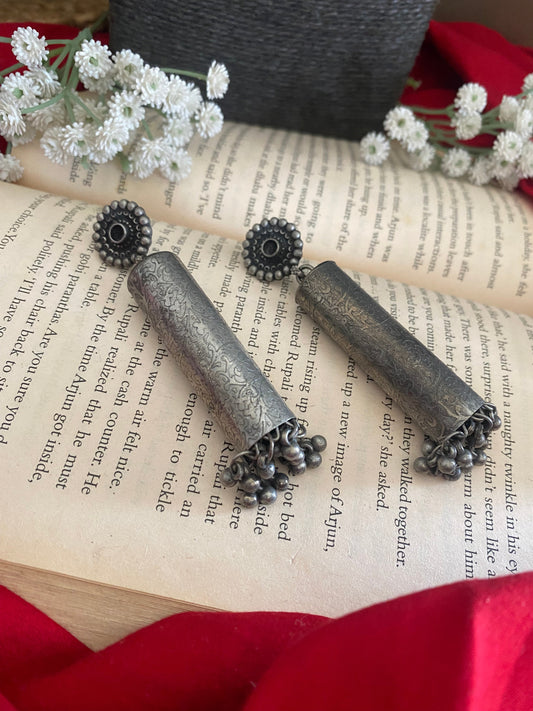 CYLINDRICAL JHUMKA Gehnacollections