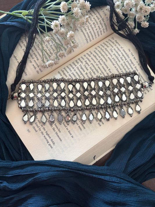 MIRROR CHOKER Gehnacollections