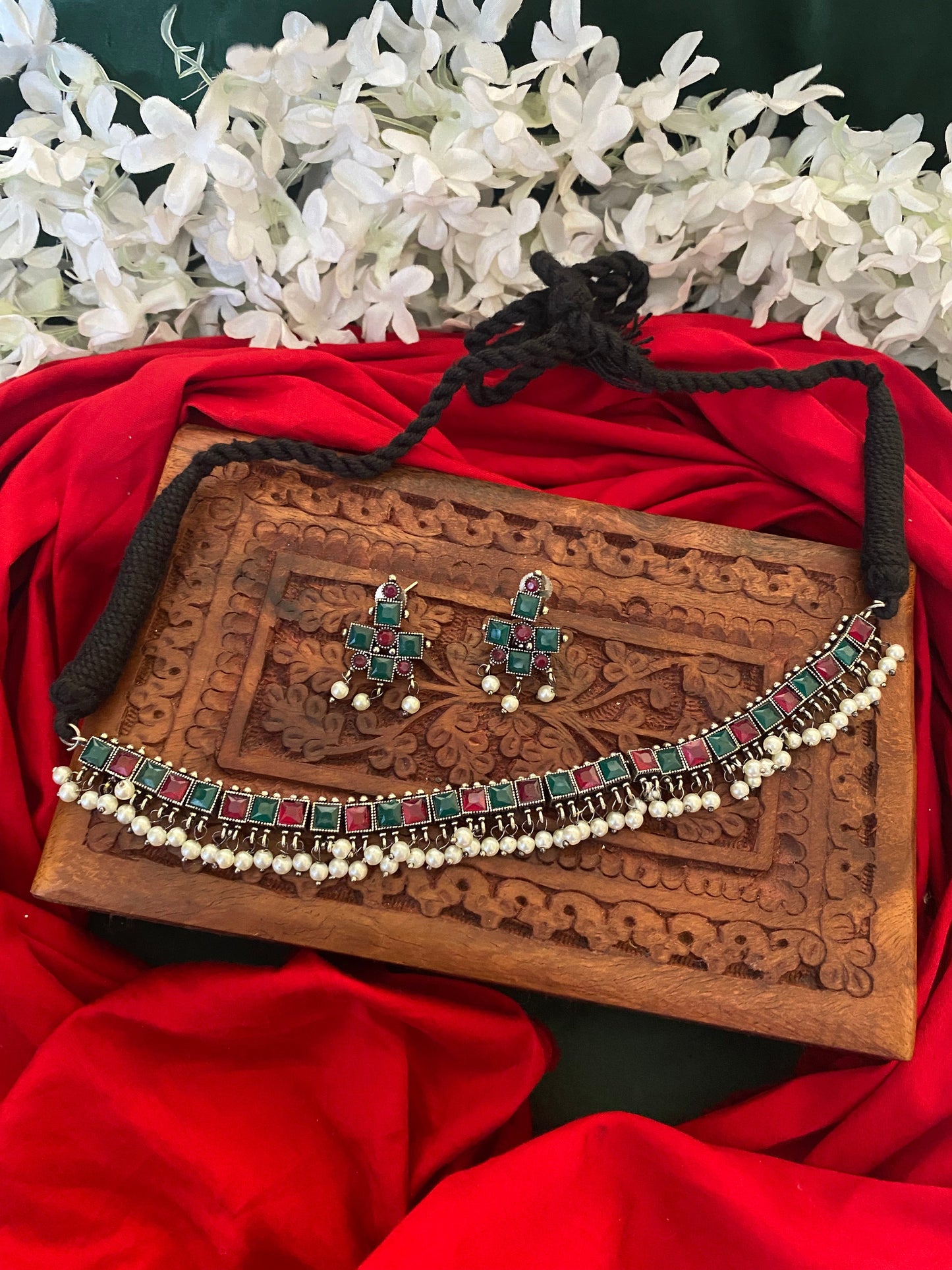 SONA CHOKER SET Gehnacollections