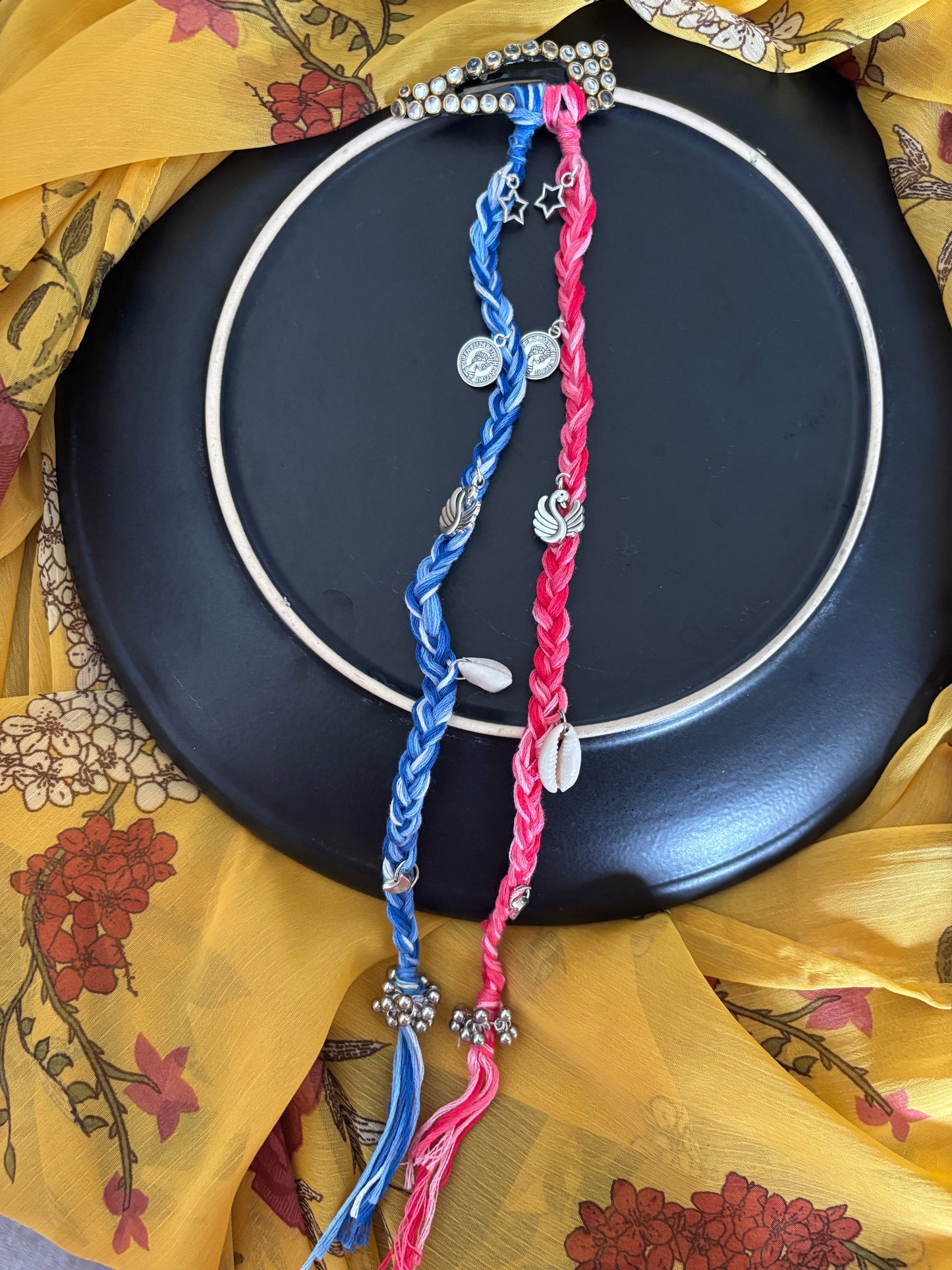 Hair boho string  accessories Gehnacollections