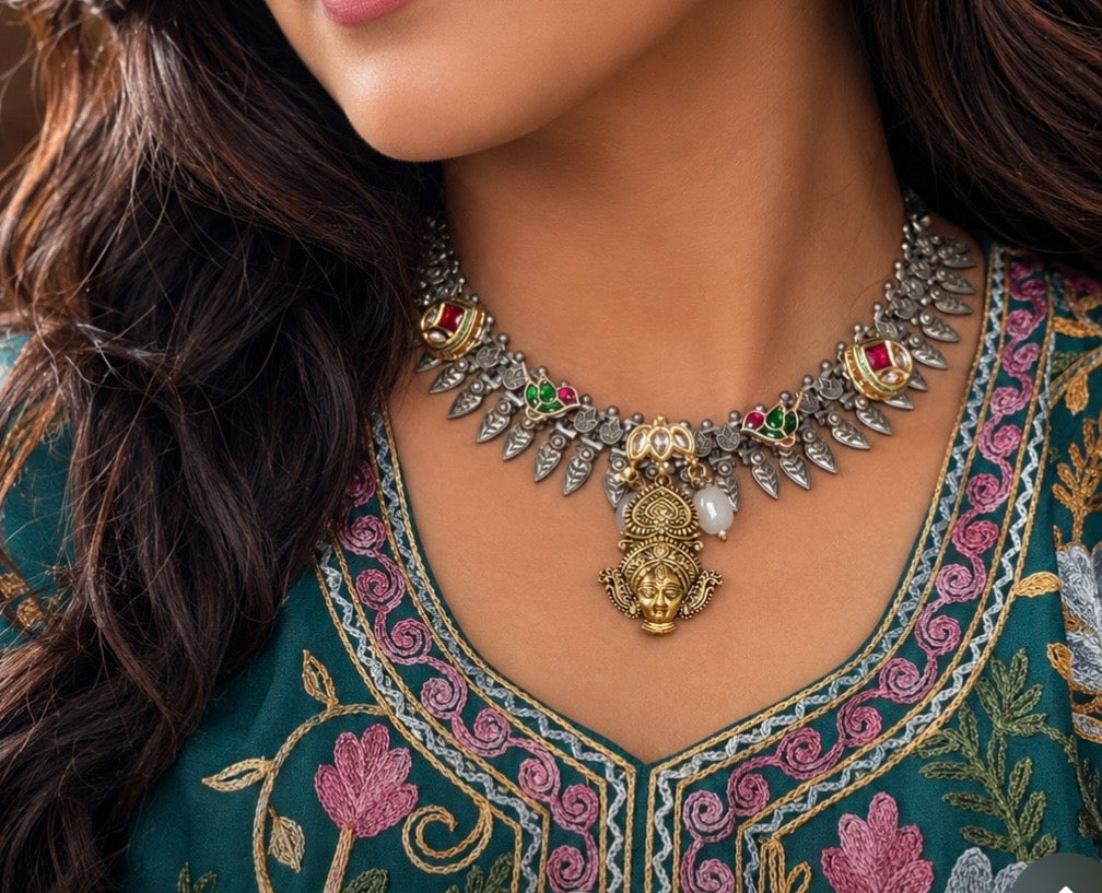 Durga fusion Necklace Gehnacollections