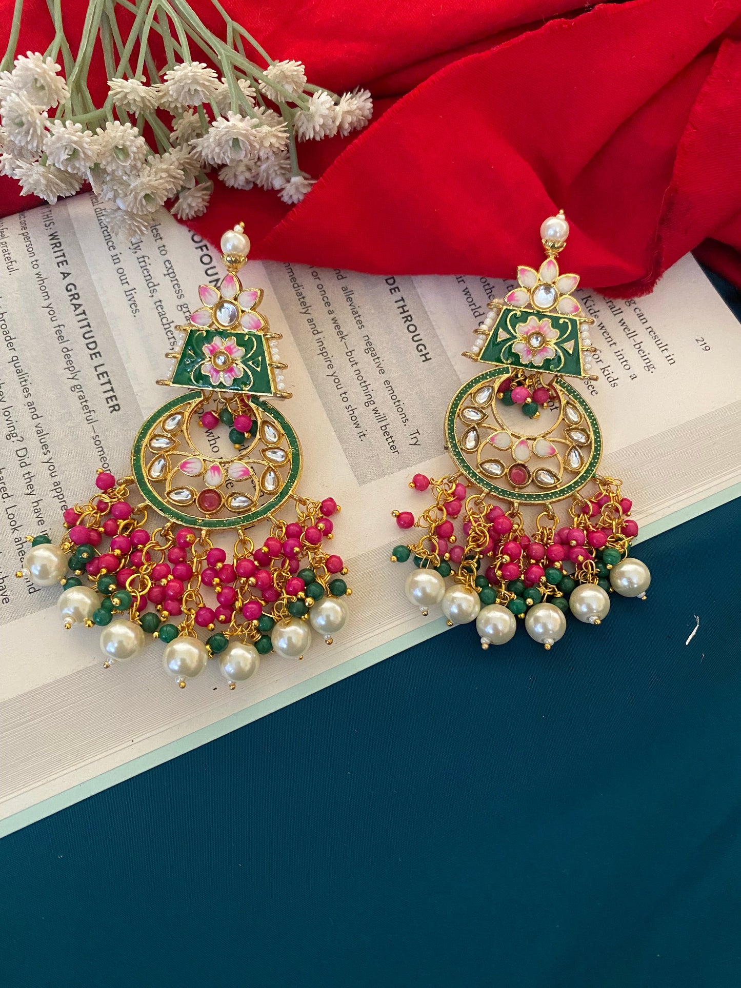 ROHINI CHANDBALI Gehnacollections