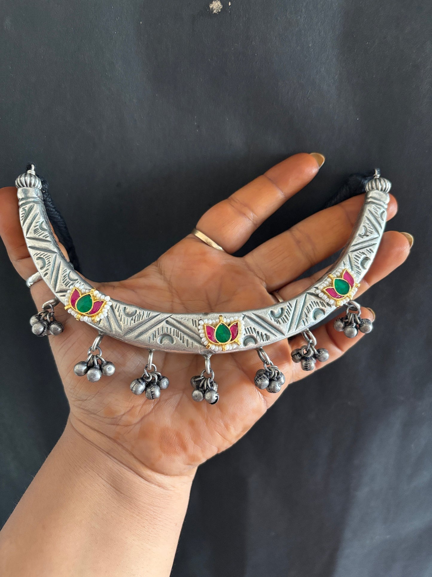 Pachi kundan kamal hasli Gehnacollections