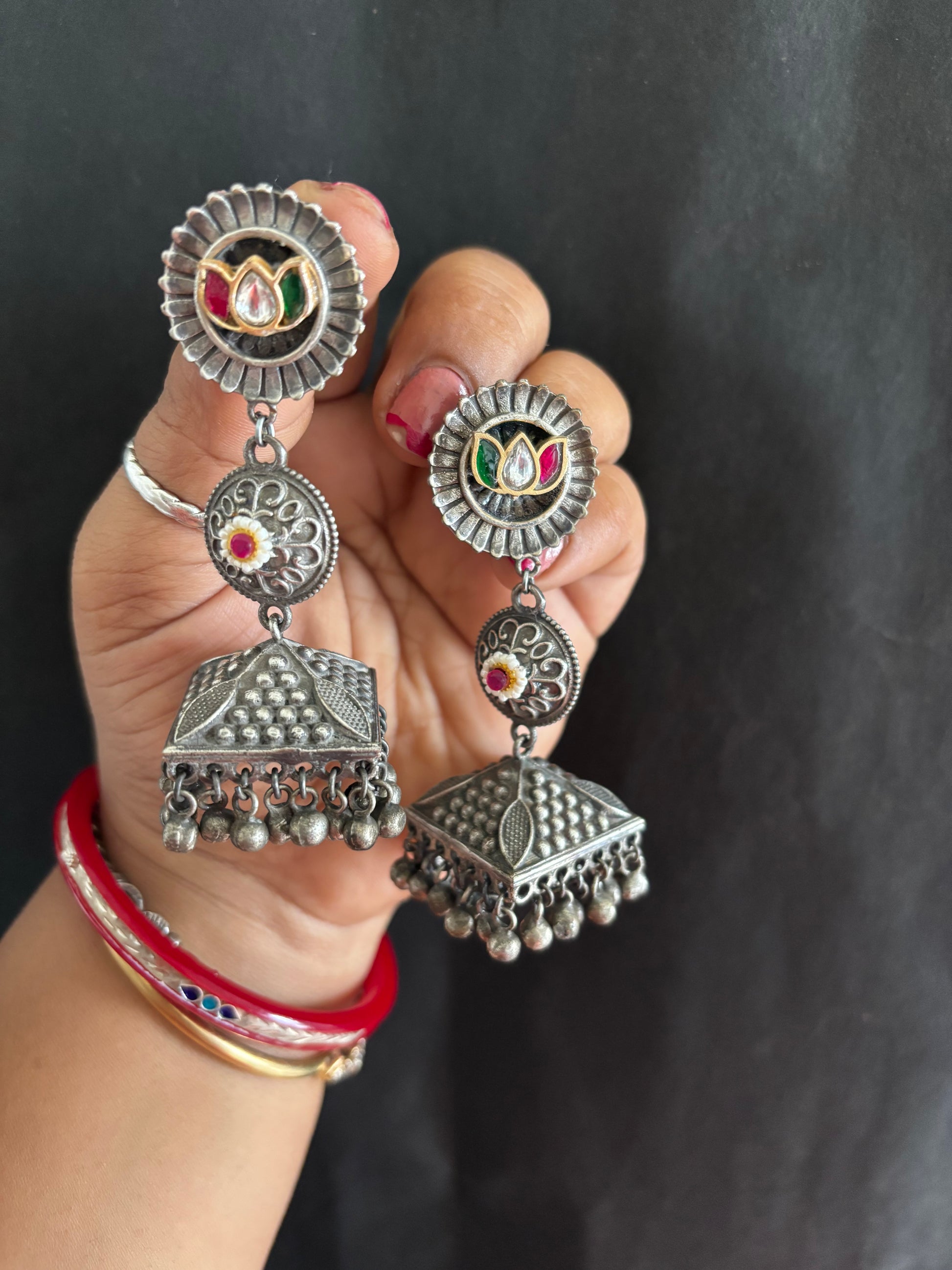 Karuna Jhumka Gehnacollections