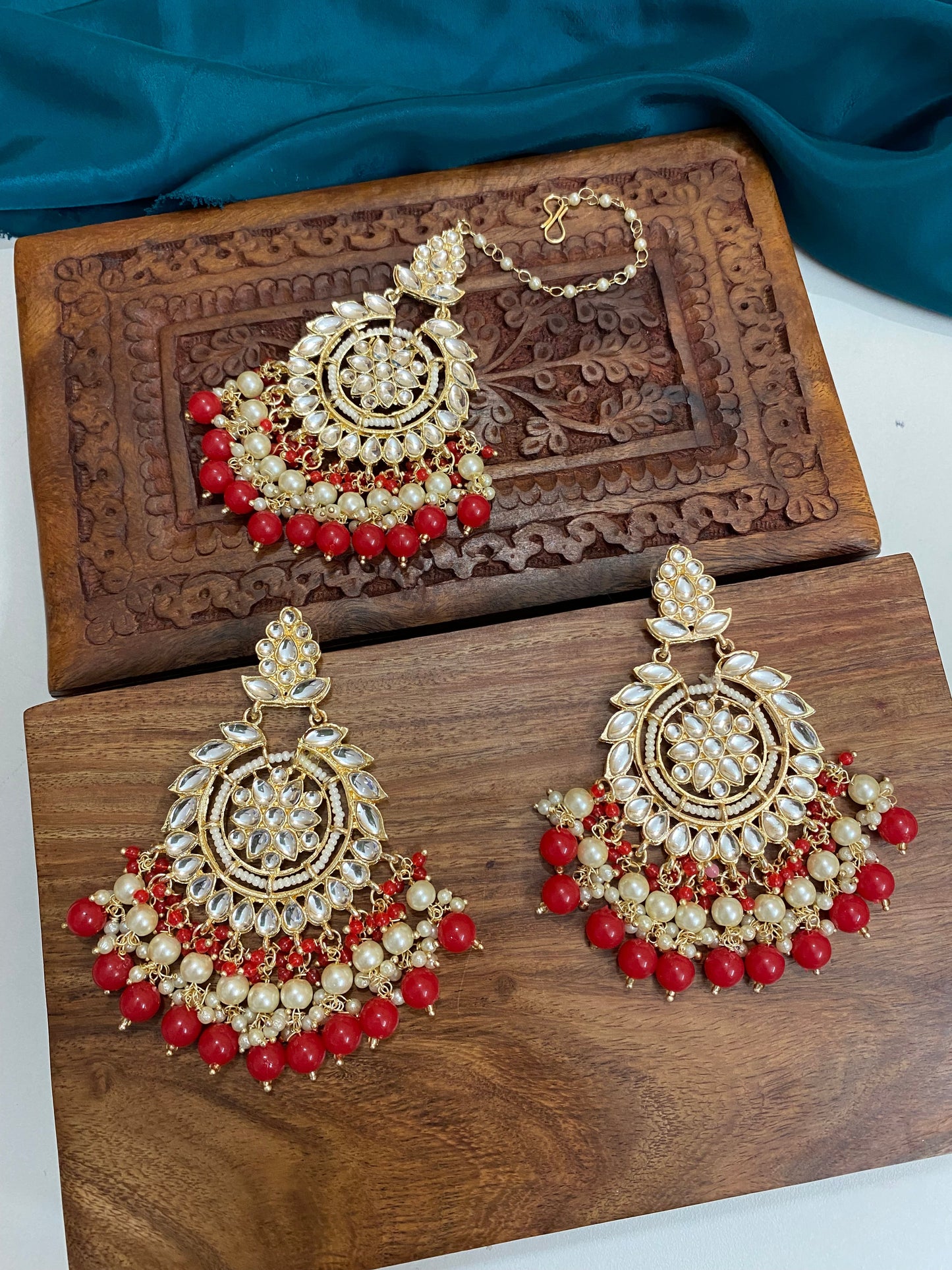 SEERAT CHANDBALI AND MAANGTIKA Gehnacollections