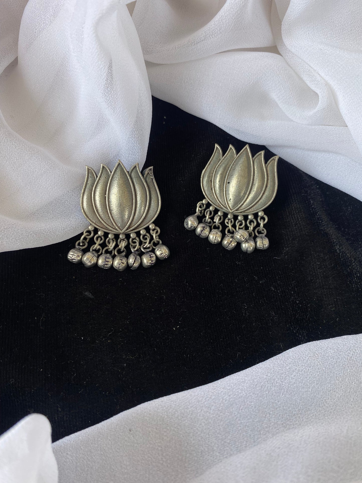 LOTUS GHUNGHROO STUDS Gehnacollections