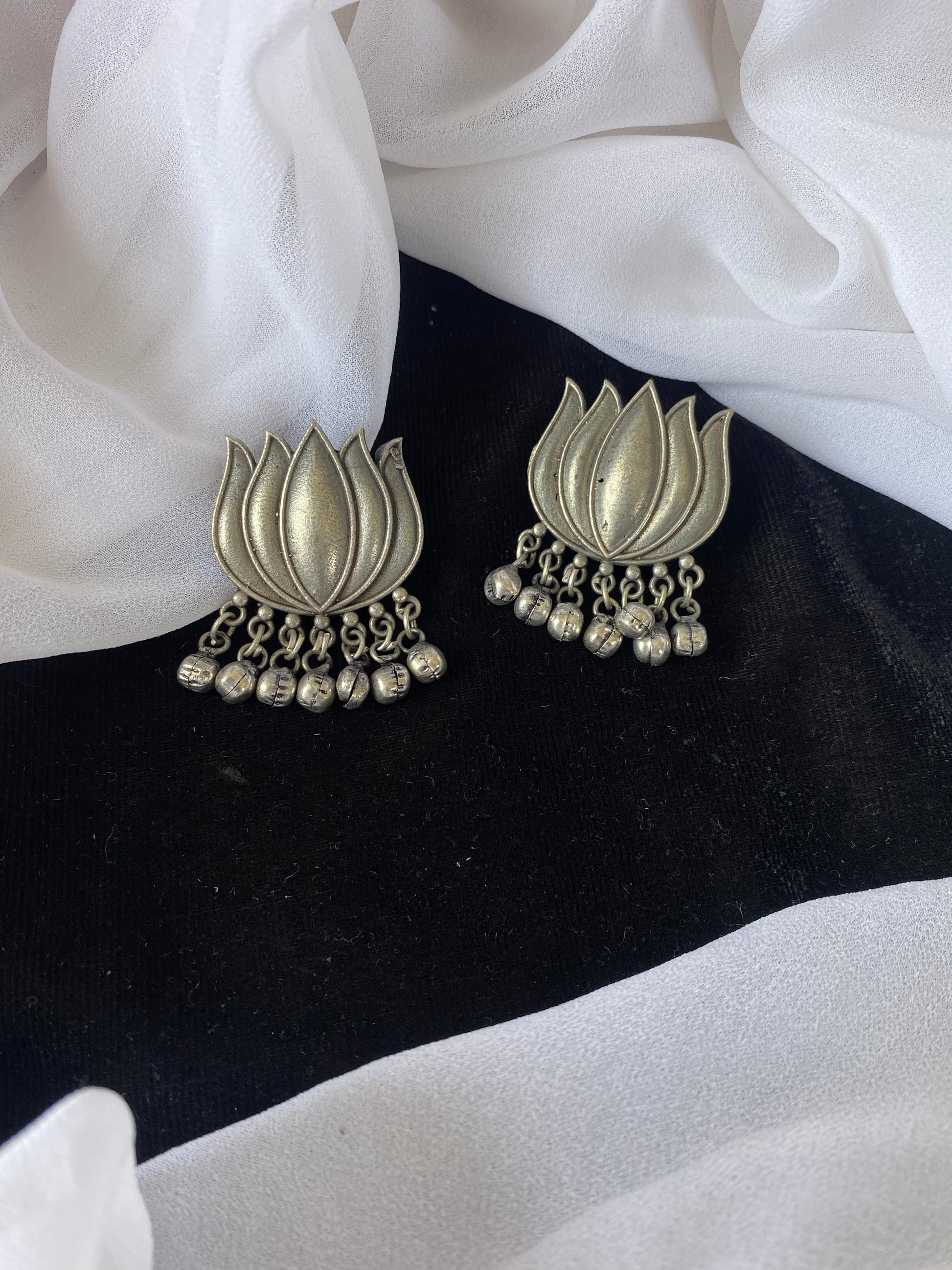 LOTUS GHUNGHROO STUDS Gehnacollections