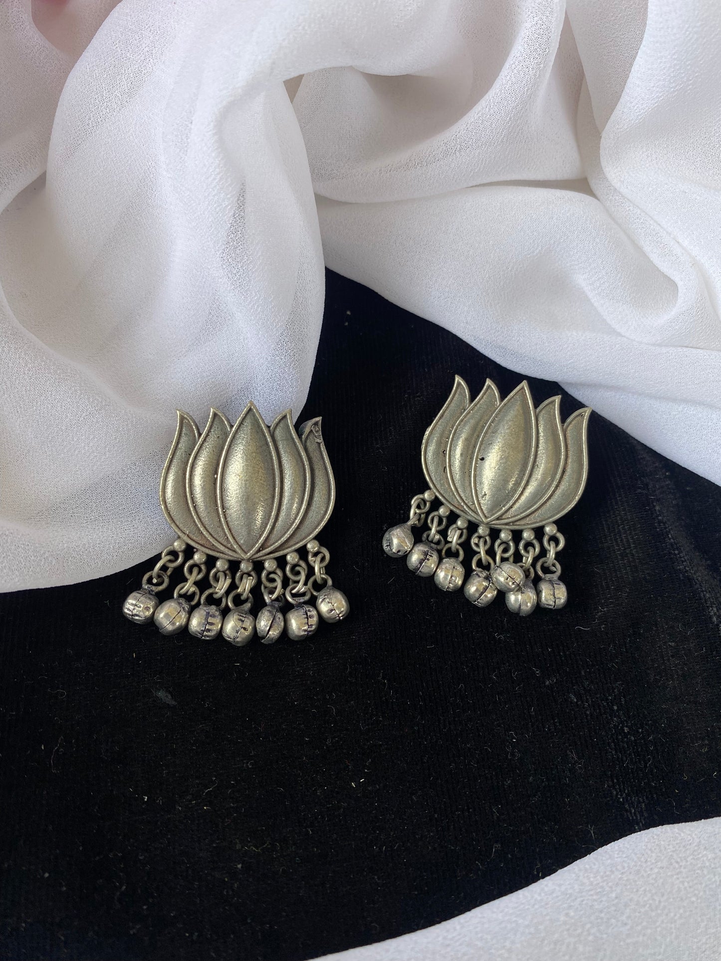 LOTUS GHUNGHROO STUDS Gehnacollections