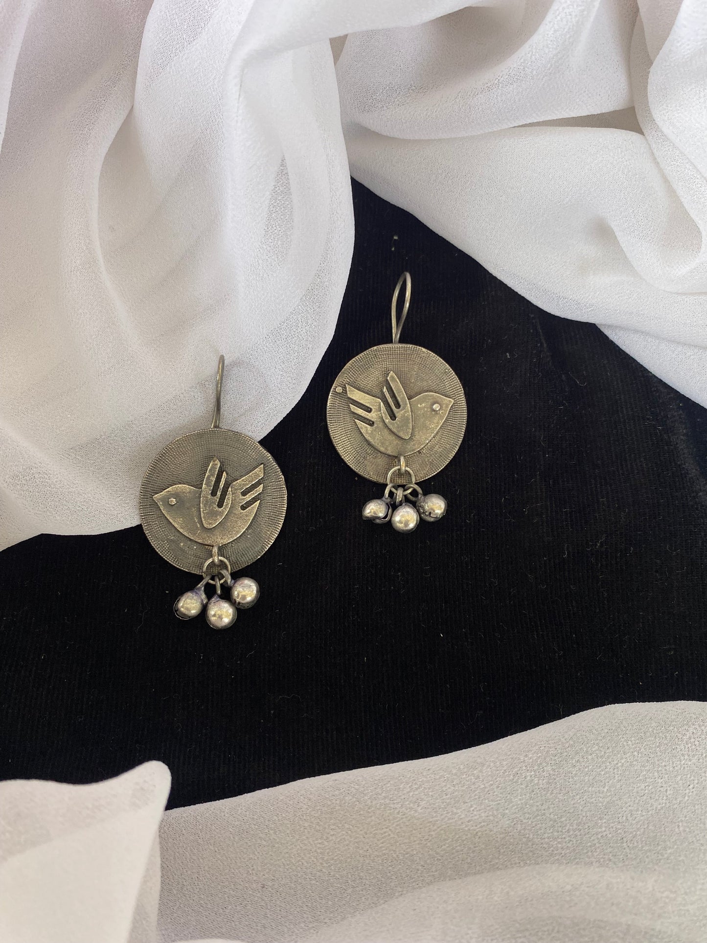 BIRD GHUNGHROO EARRINGS Gehnacollections