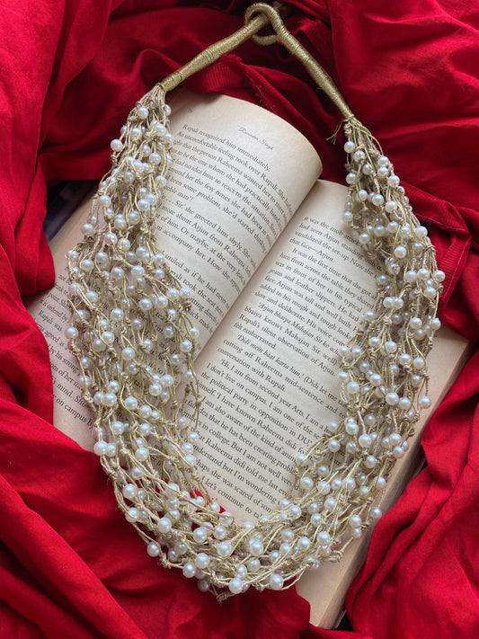 KIMAYA PEARL NECKLACE Gehnacollections