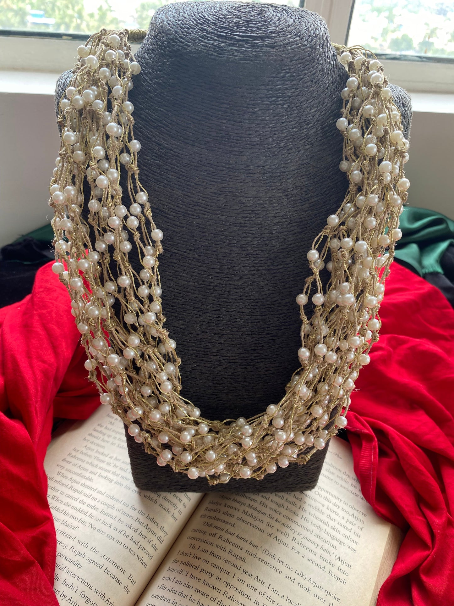 KIMAYA PEARL NECKLACE Gehnacollections