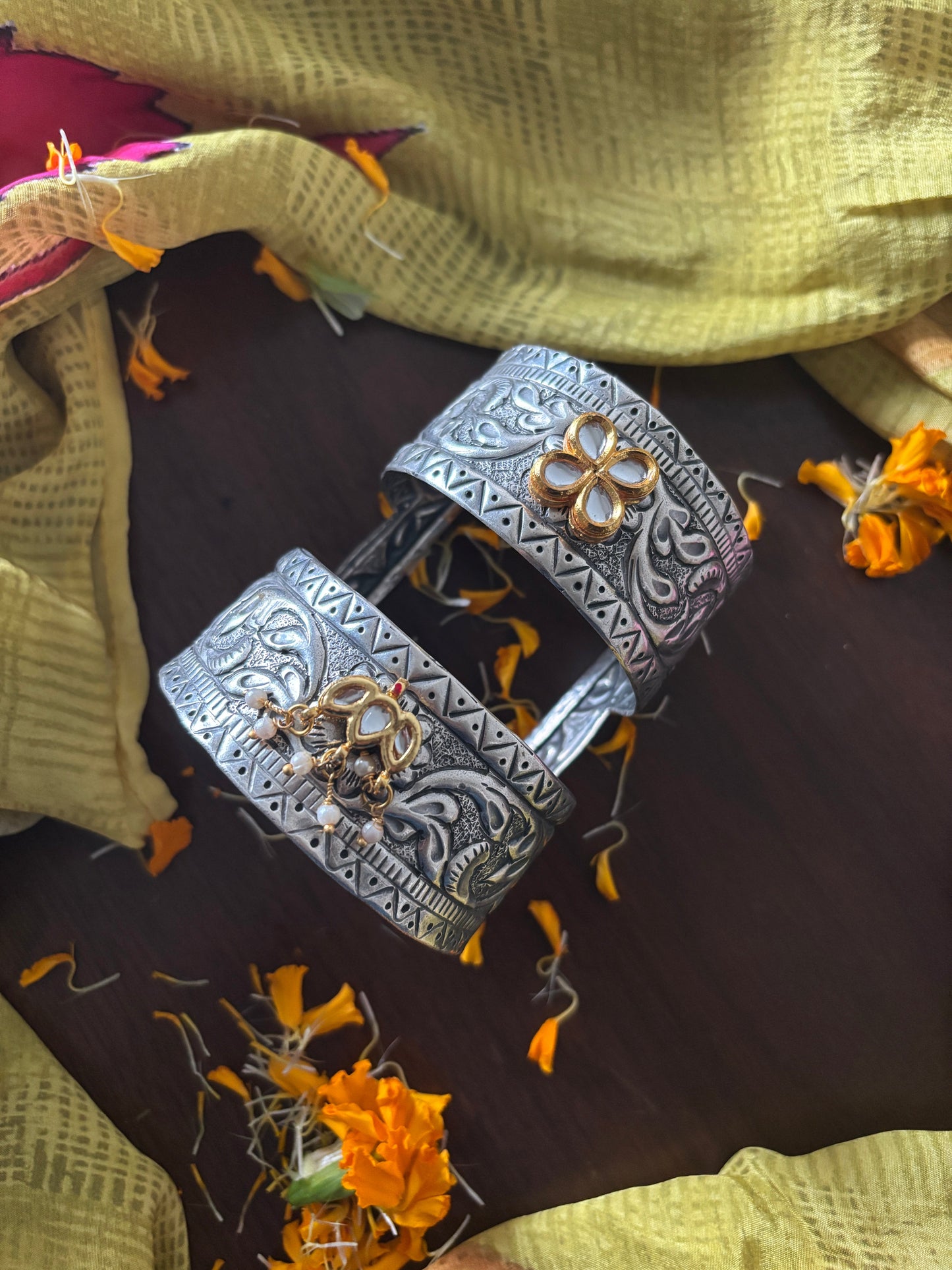 Divika Sla kundan kada Gehnacollections