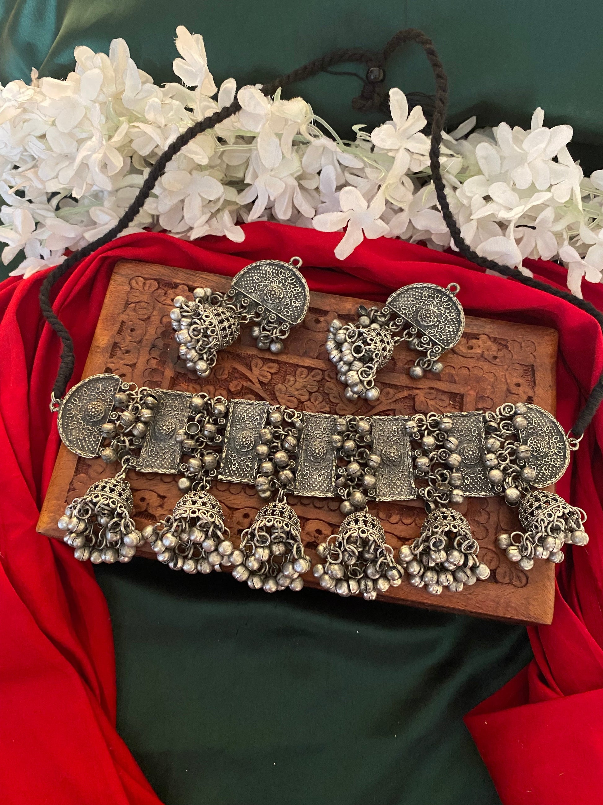 JHUMKA CHOKER SET Gehnacollections