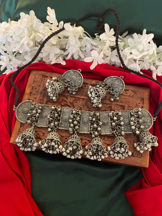 JHUMKA CHOKER SET Gehnacollections