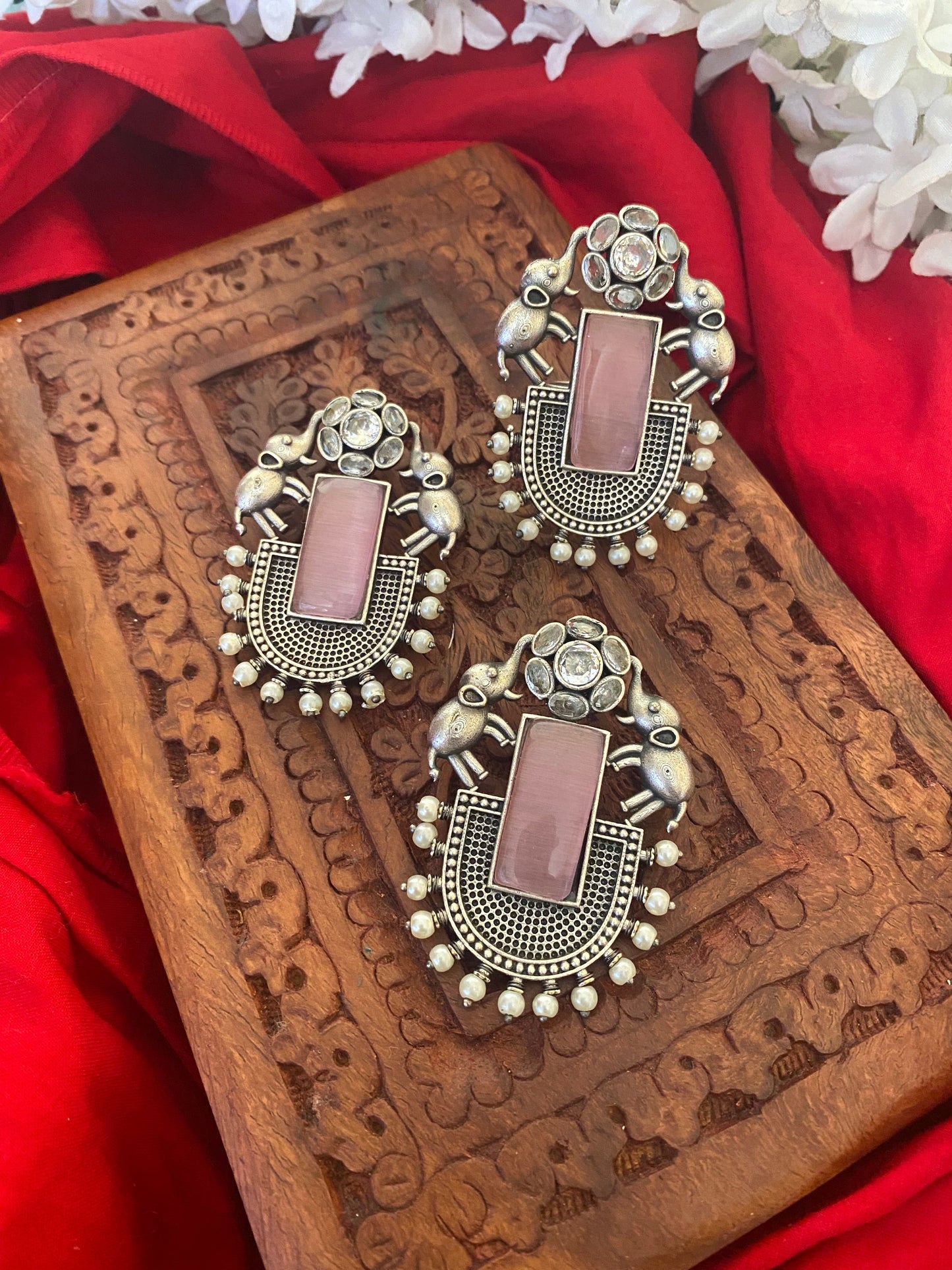 MONALISHA HATHI STUDS COMBO Gehnacollections