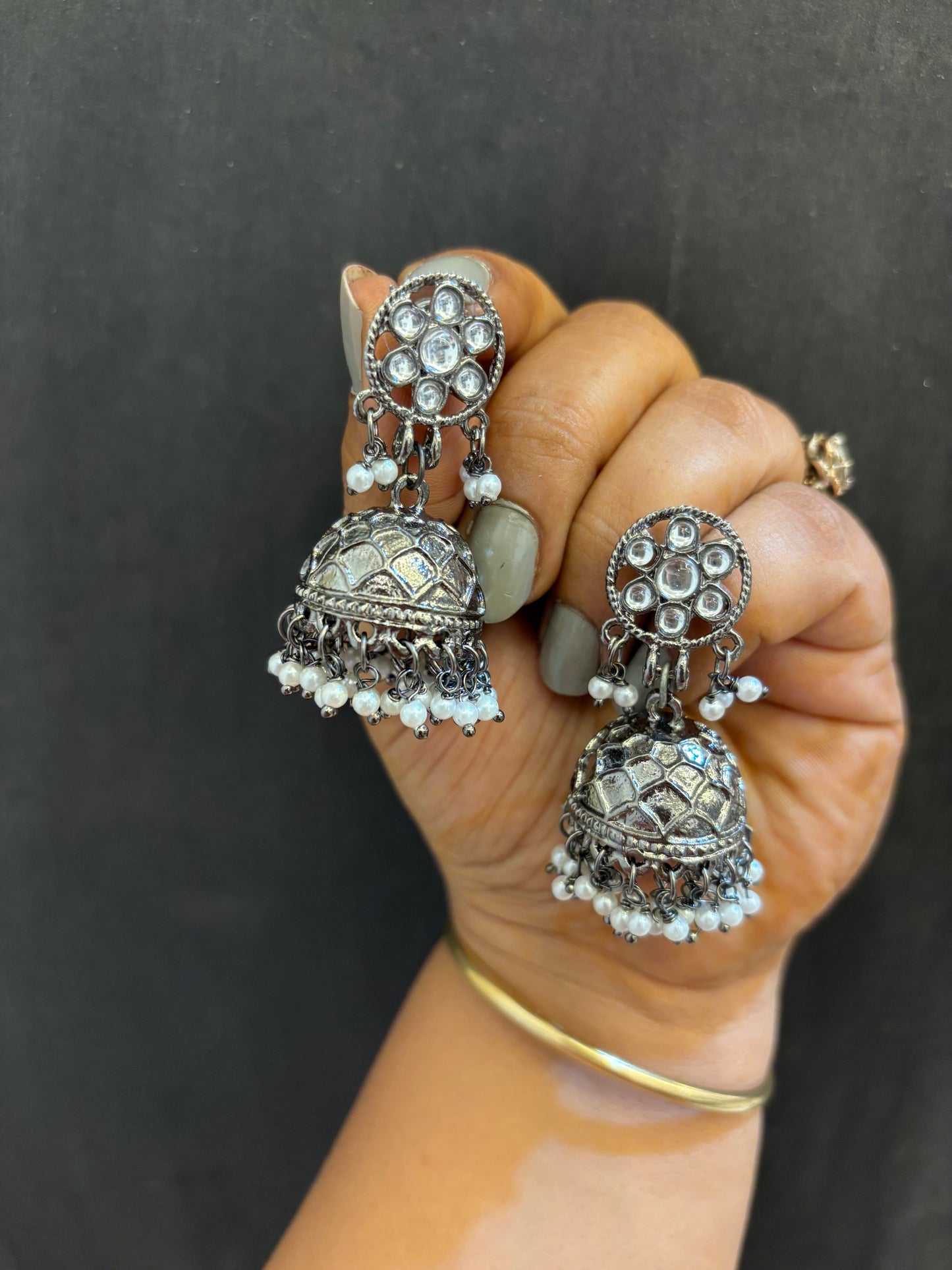 Ashini jhumka Gehnacollections