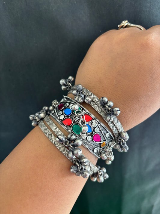 Mira bangles stack Gehnacollections