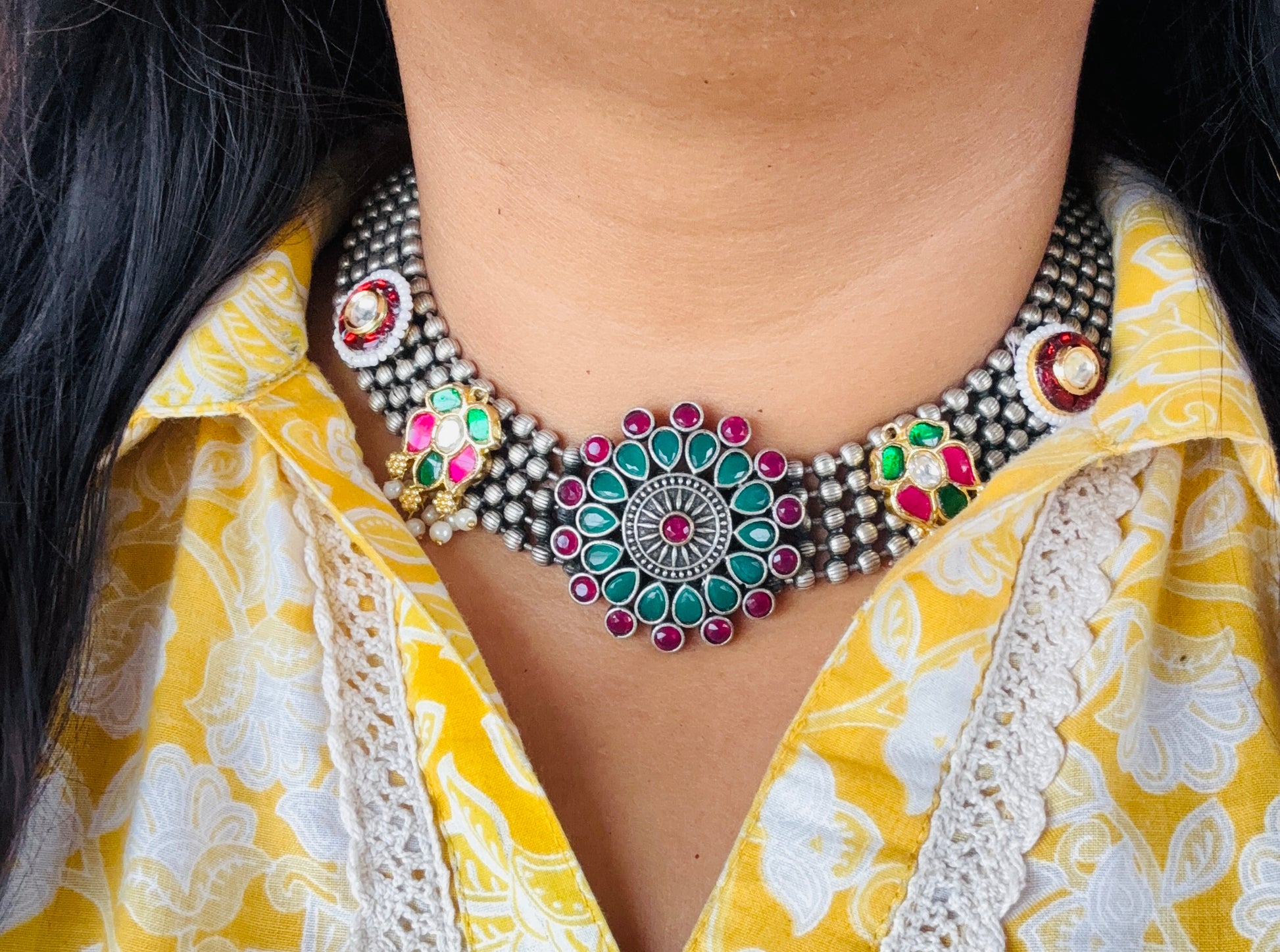 ISHMAA FUSION NECKLACE Gehnacollections