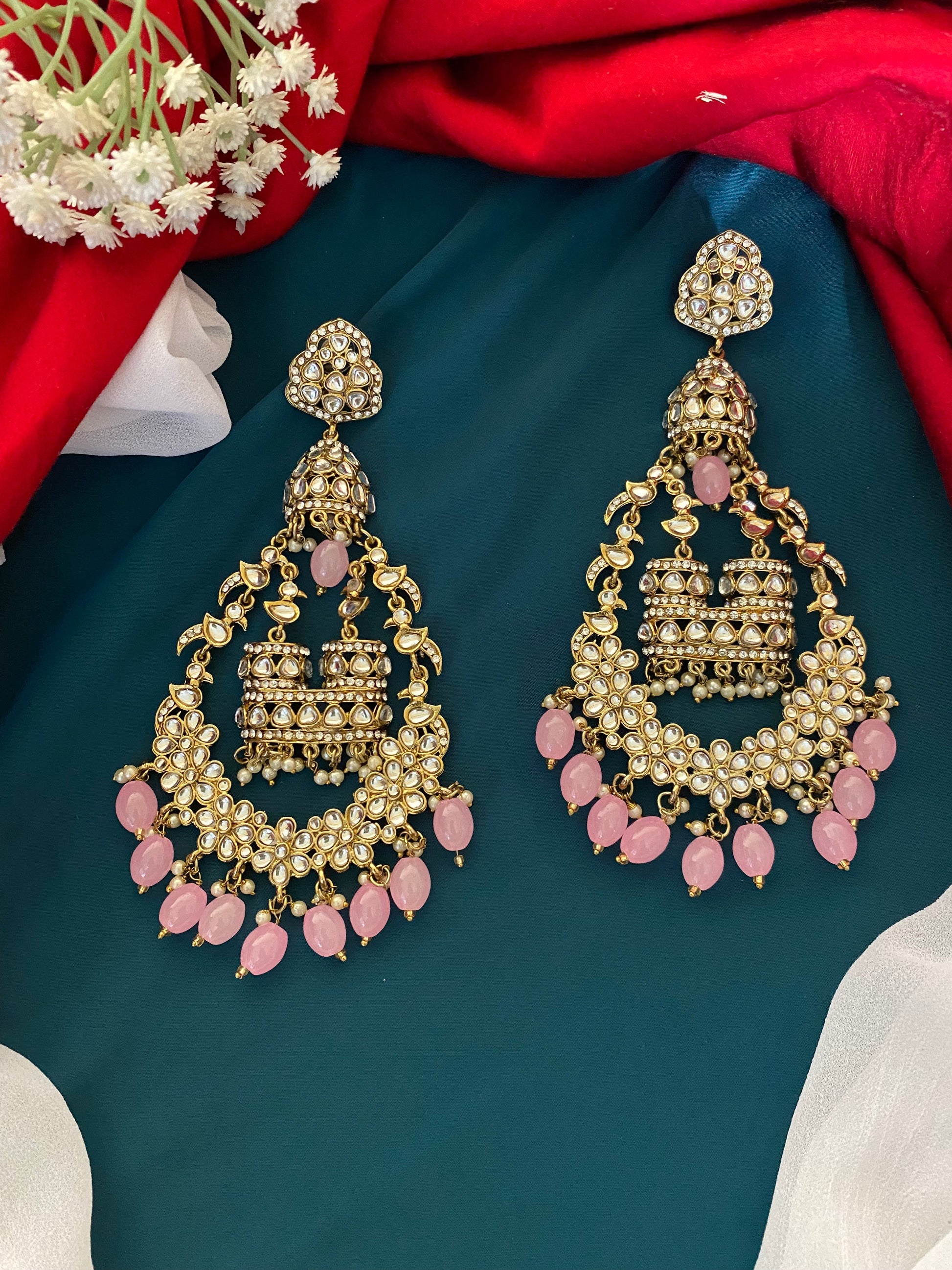 CHAAYA CHANDBALI Gehnacollections