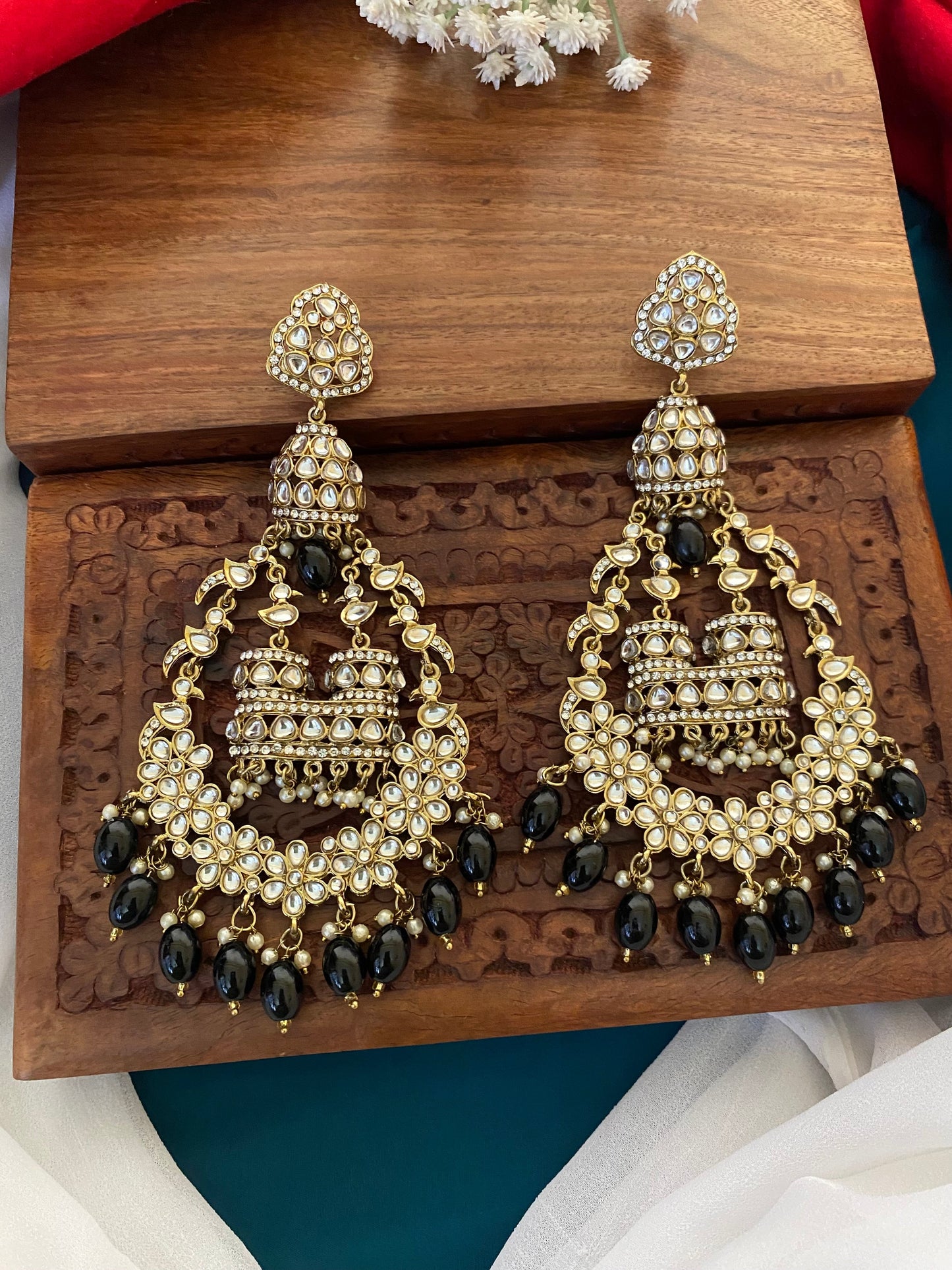 CHAAYA CHANDBALI Gehnacollections