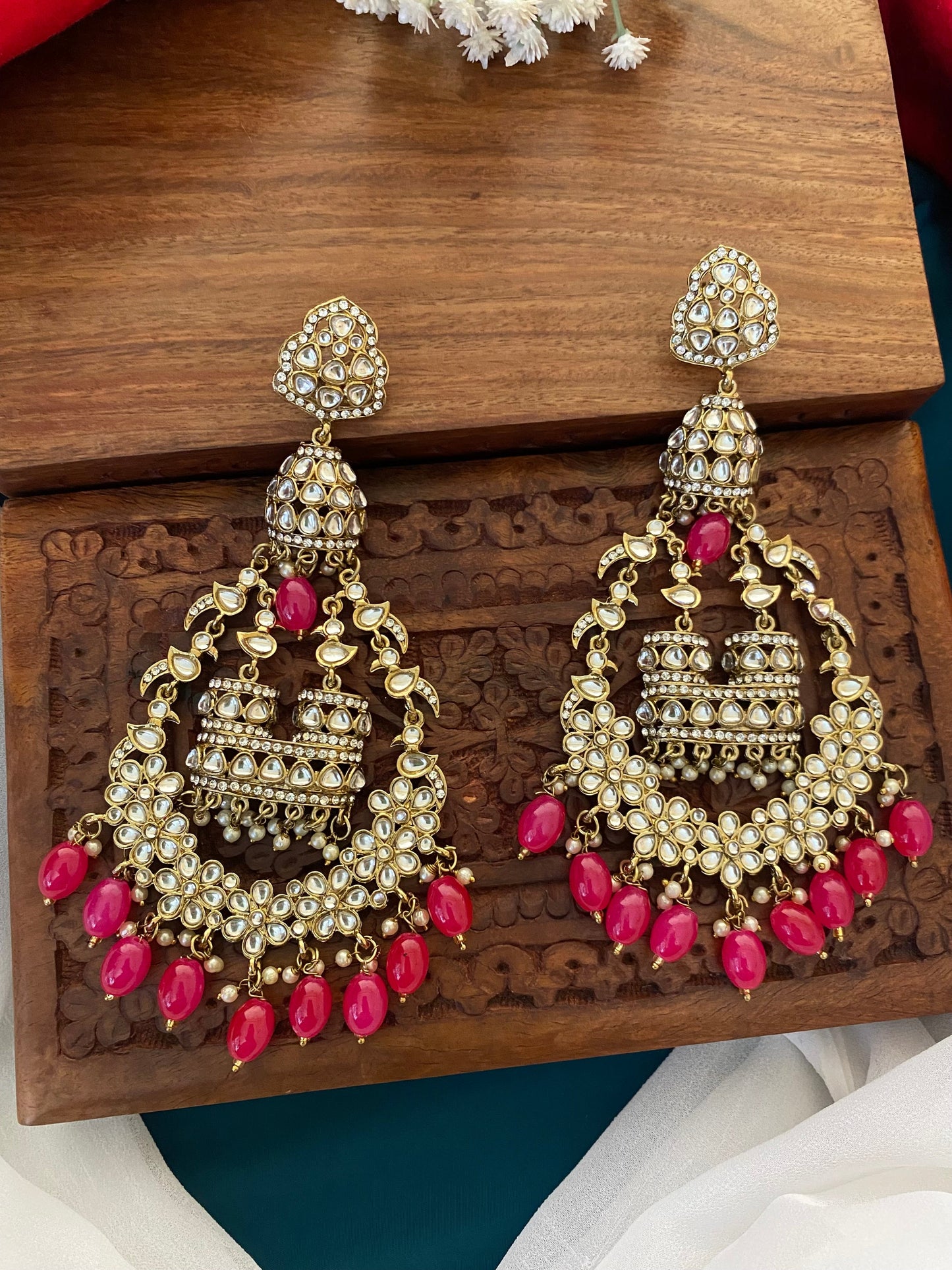 CHAAYA CHANDBALI Gehnacollections