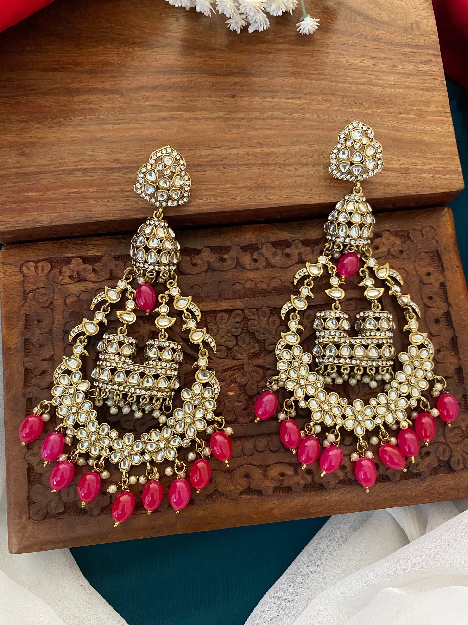 CHAAYA CHANDBALI Gehnacollections