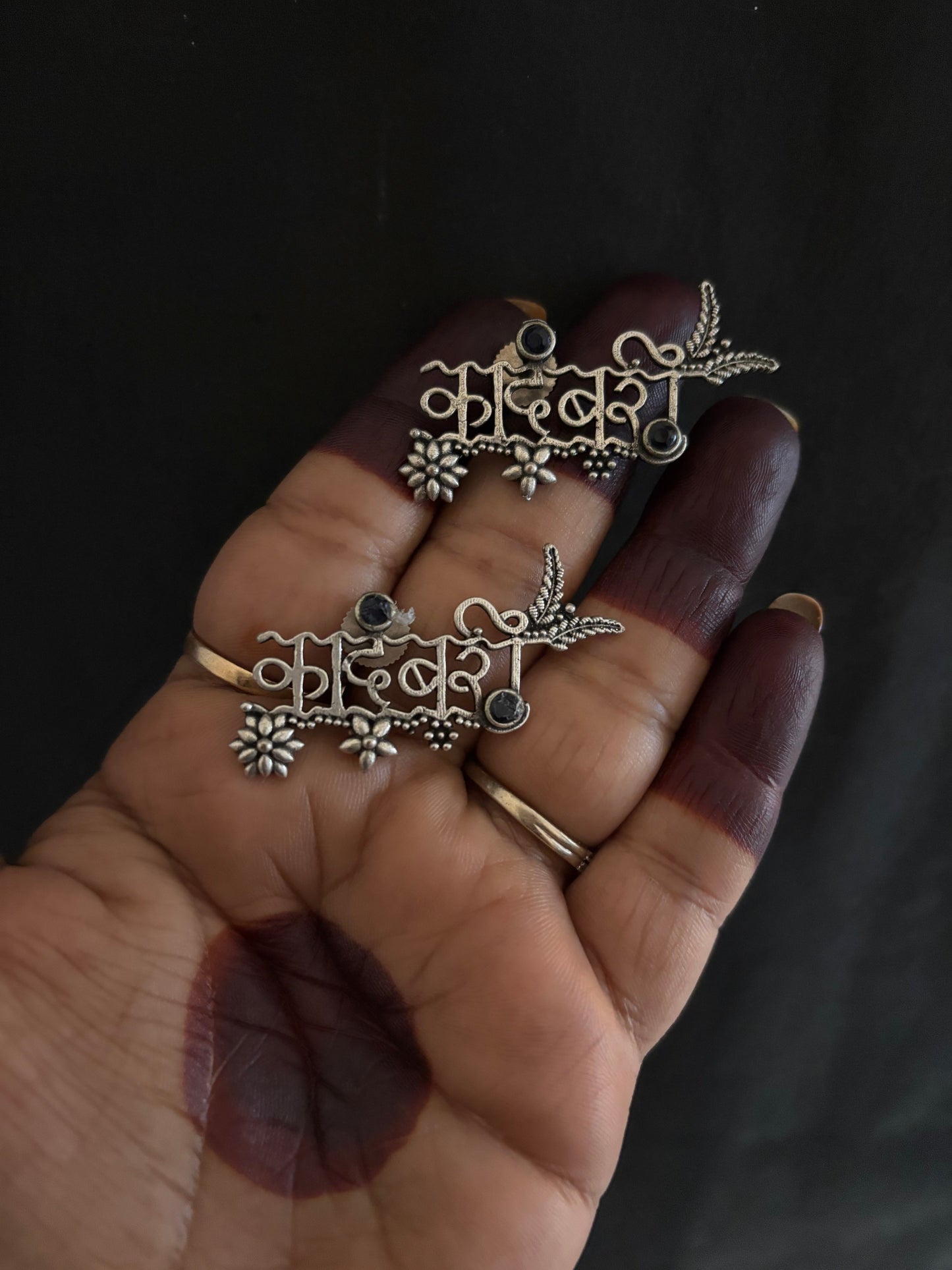 Kadambari studs Gehnacollections