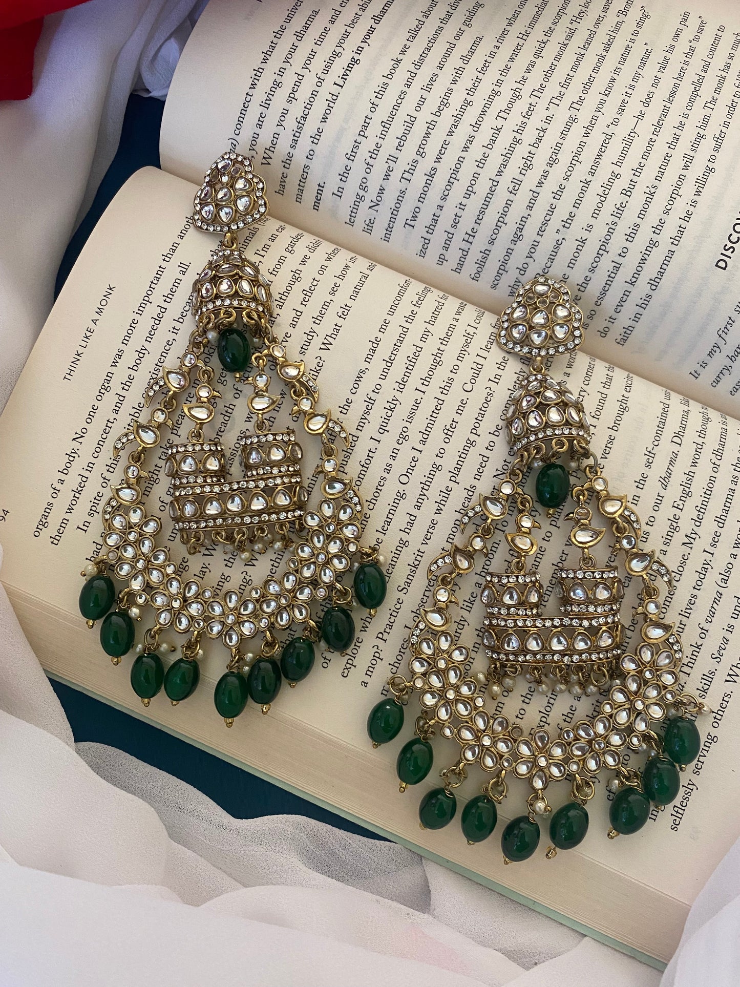 CHAAYA CHANDBALI Gehnacollections