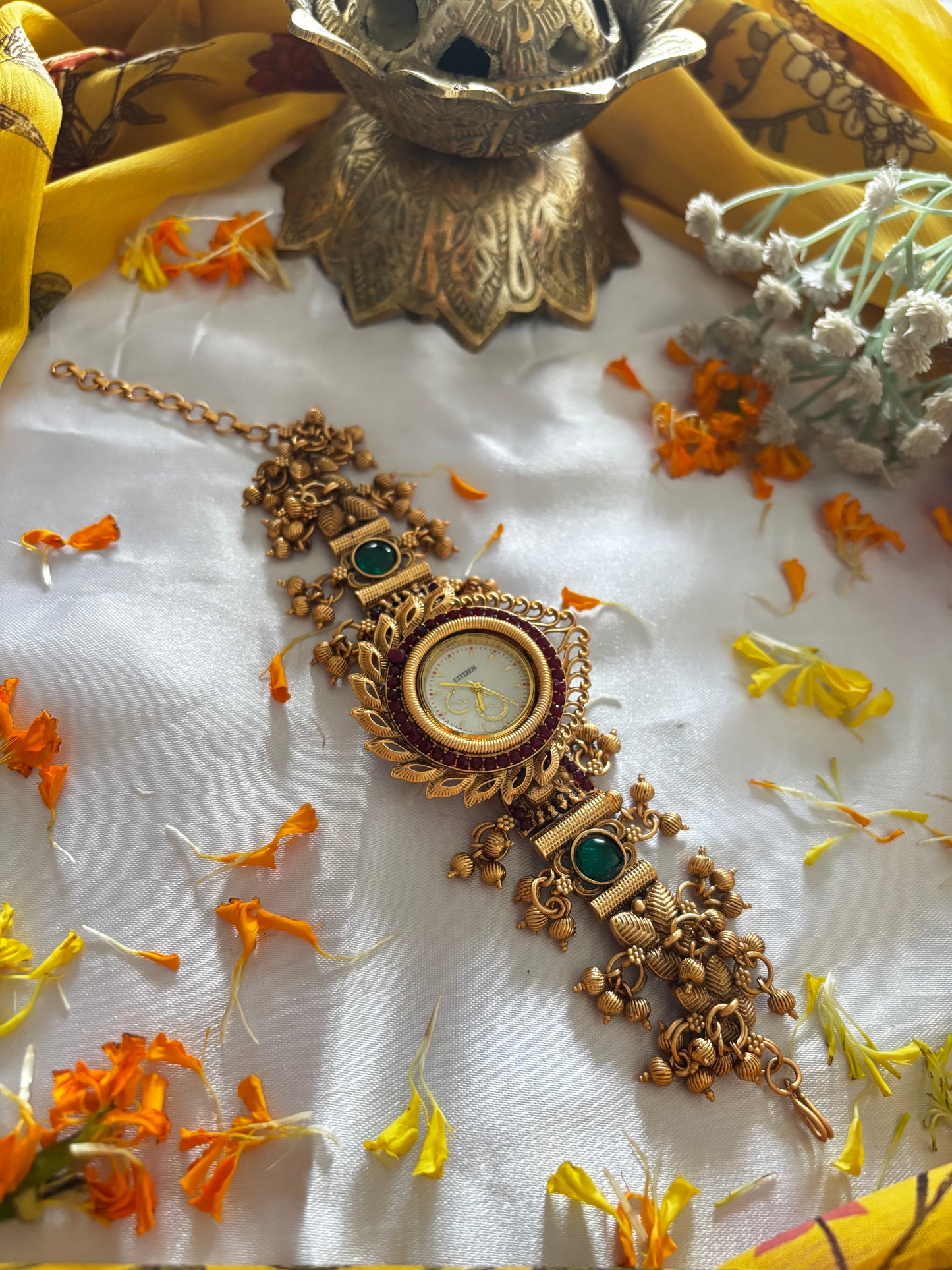 Manvir copper watch Gehnacollections