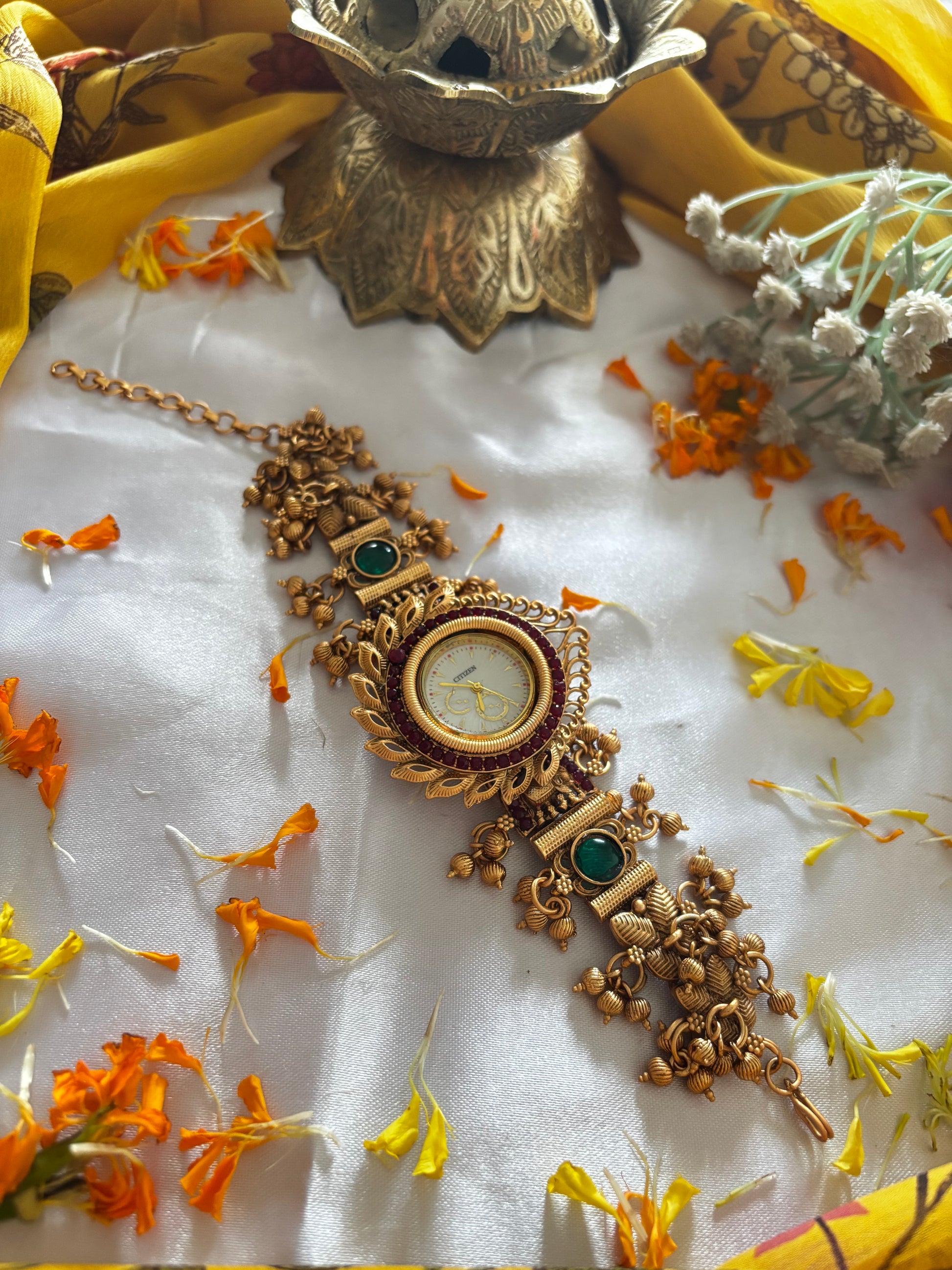 Manvir copper watch Gehnacollections