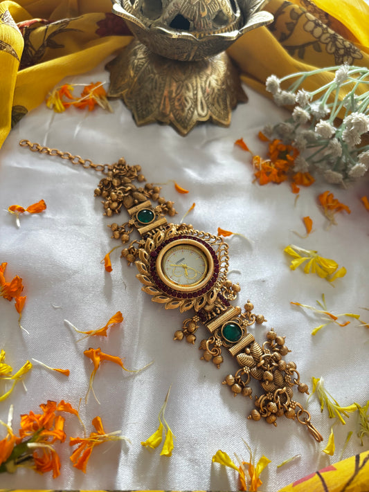 Manvir copper watch Gehnacollections
