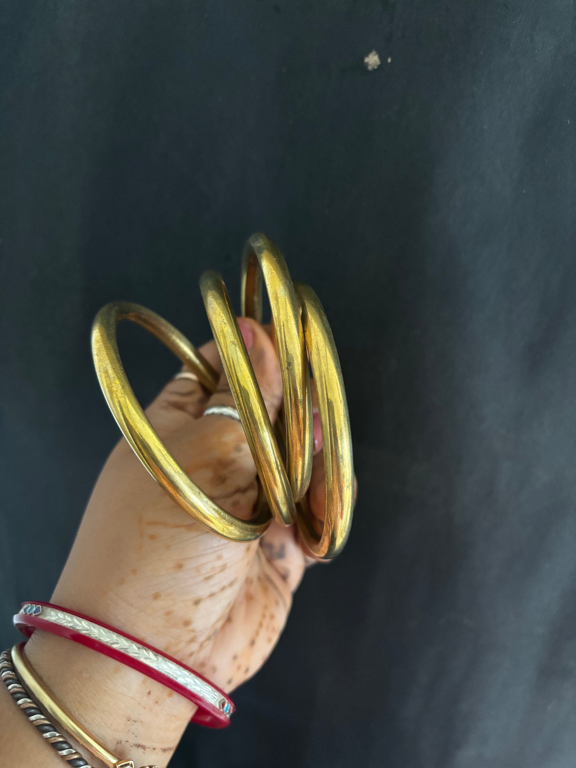 Golden bangles Gehnacollections