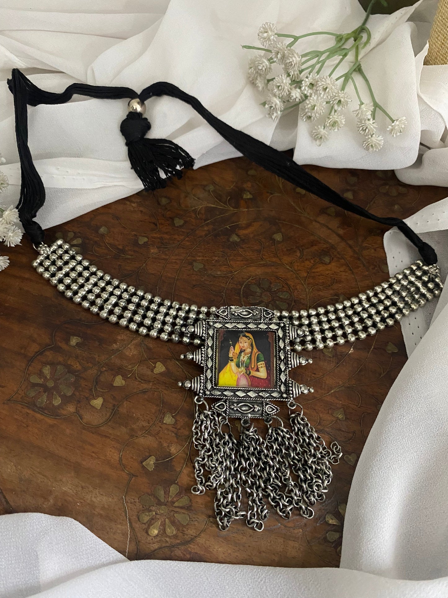 RANI PRINT CHOKER Gehnacollections