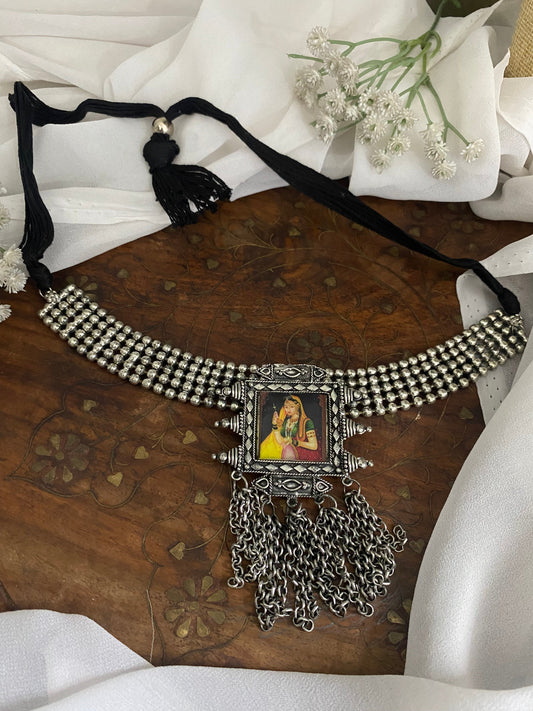 RANI PRINT CHOKER Gehnacollections