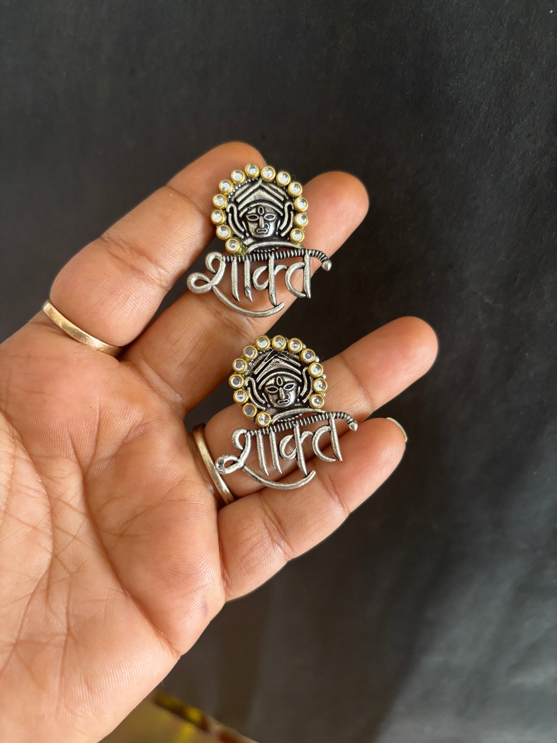 Shakti studs Gehnacollections