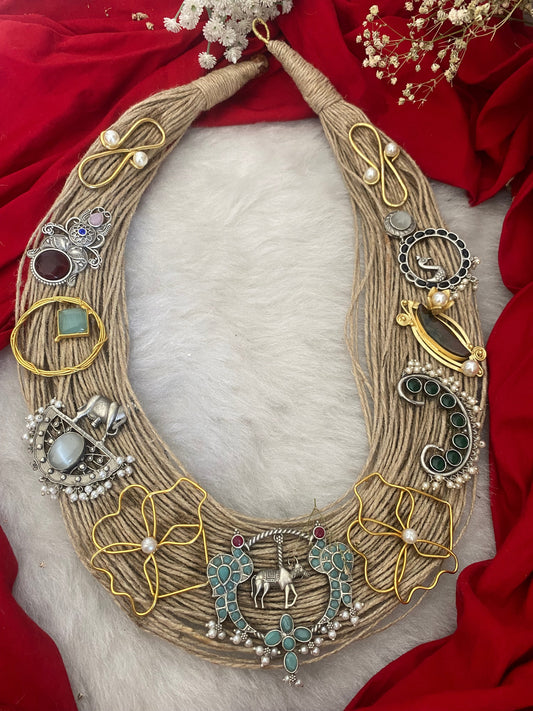 FUSION JUTE NECKLACE Gehnacollections