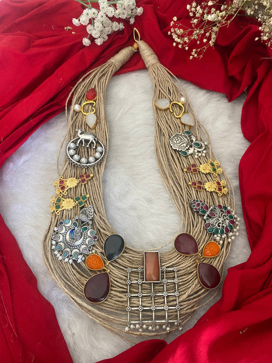 FUSION JUTE NECKLACE Gehnacollections