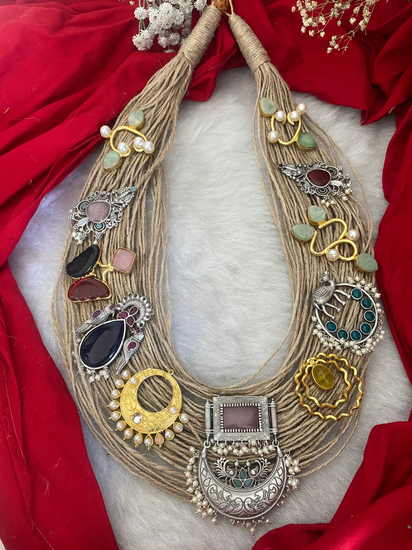 FUSION JUTE NECKLACE Gehnacollections