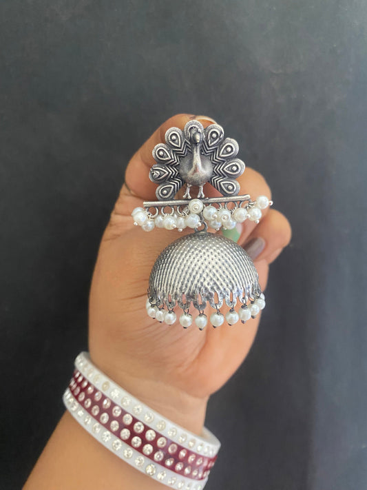 DANCING PEACOCK STUDS Gehnacollections