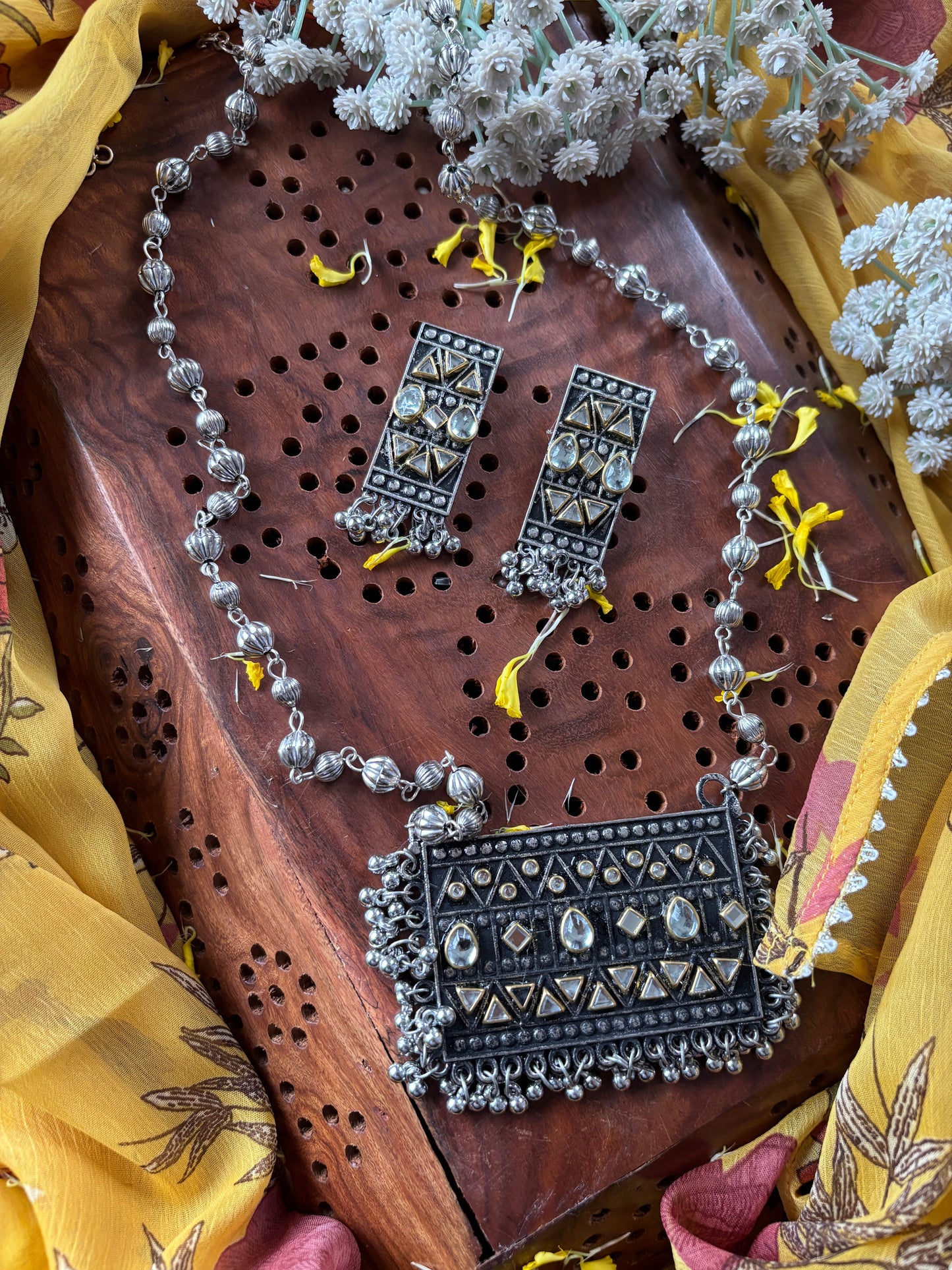 Long Necklace Set Gehnacollections