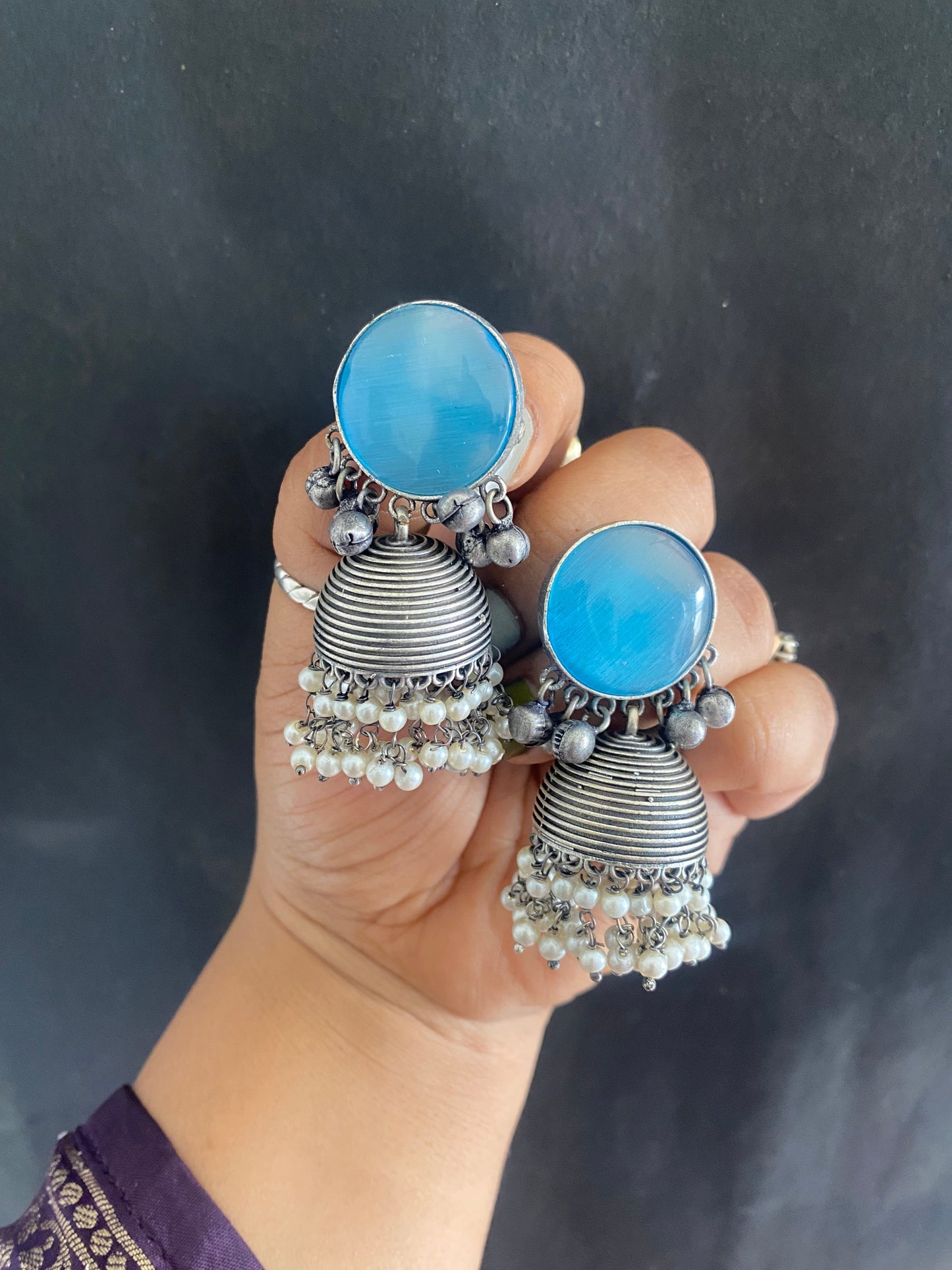 KASHIKA JHUMKA Gehnacollections