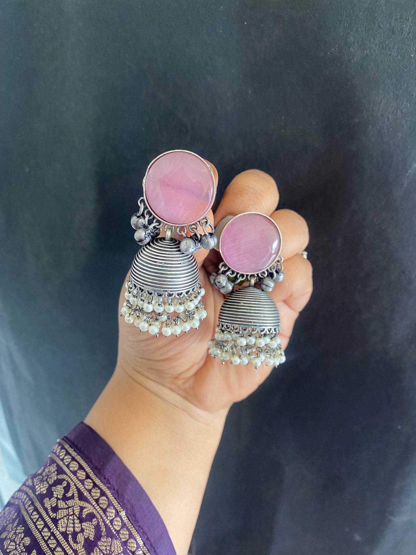 KASHIKA JHUMKA Gehnacollections