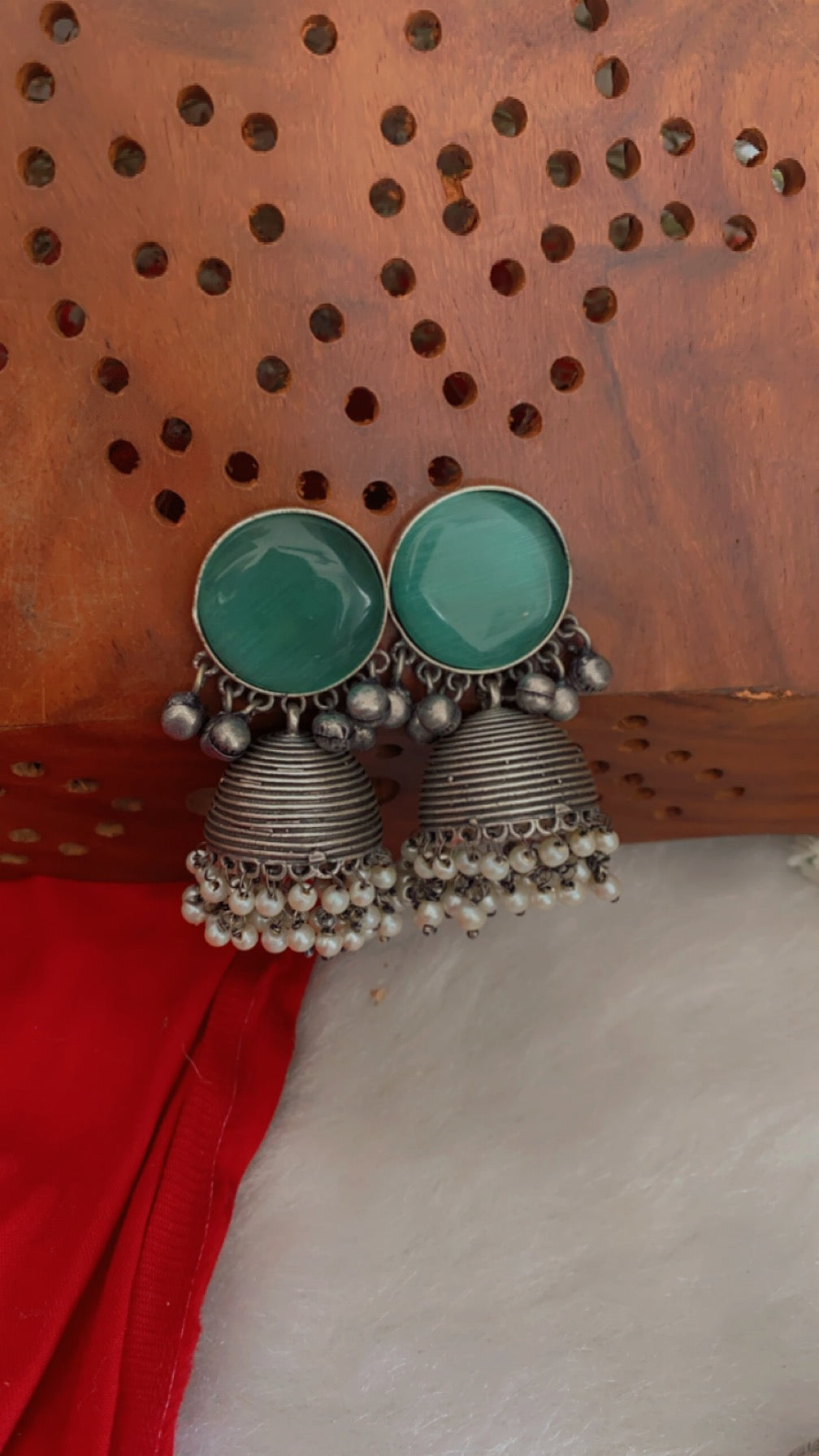 KASHIKA JHUMKA Gehnacollections