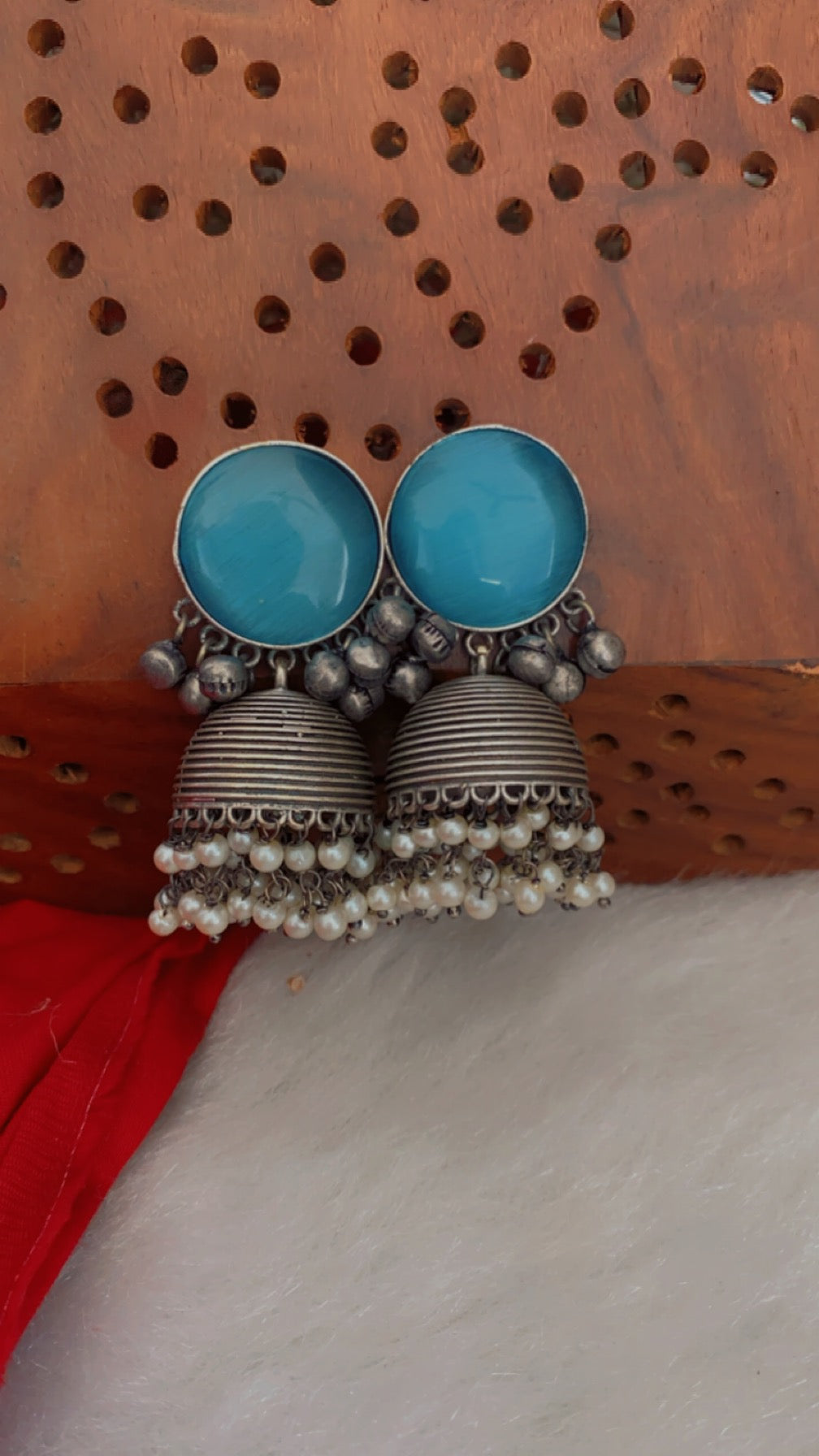 KASHIKA JHUMKA Gehnacollections
