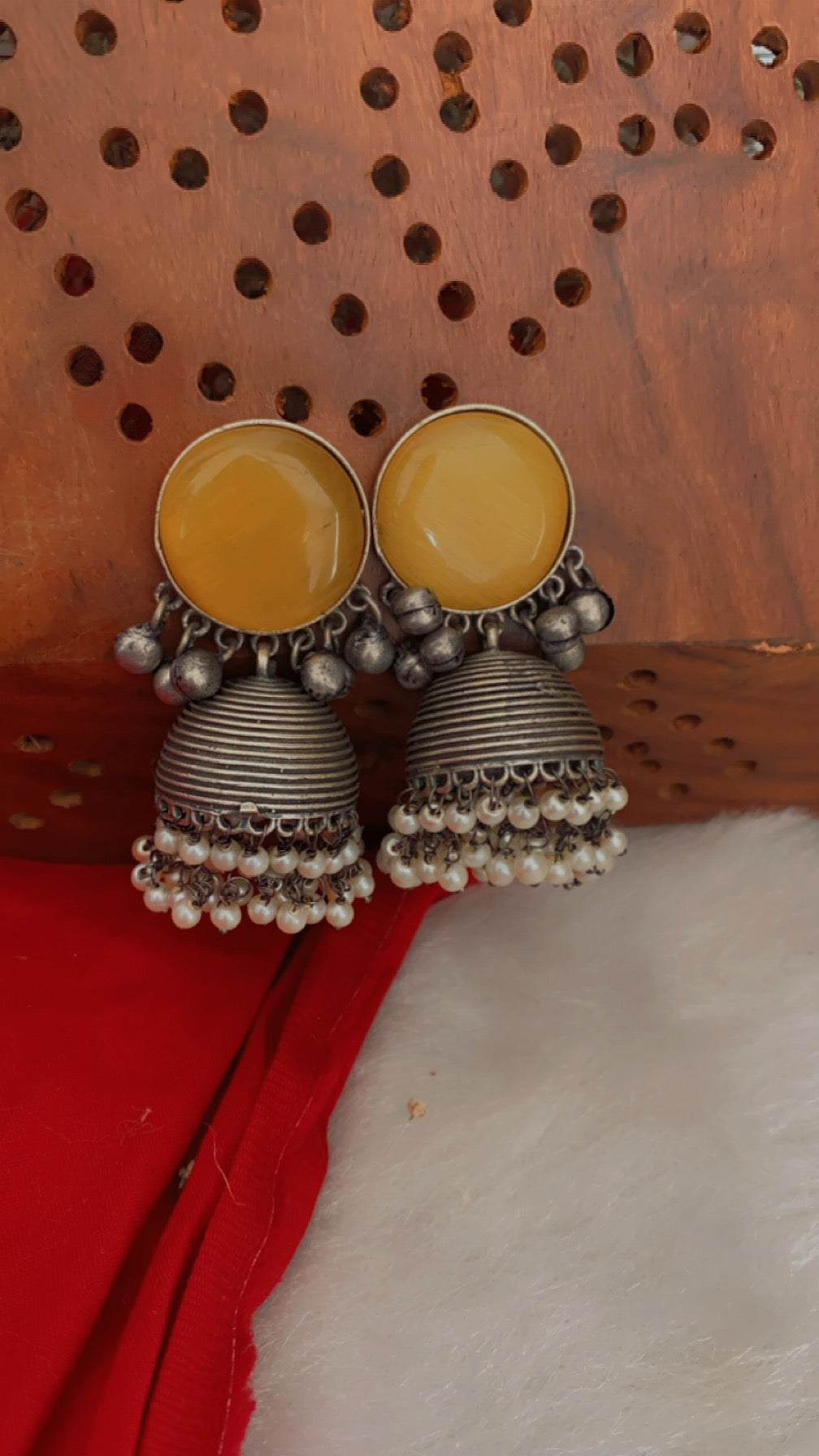 KASHIKA JHUMKA Gehnacollections
