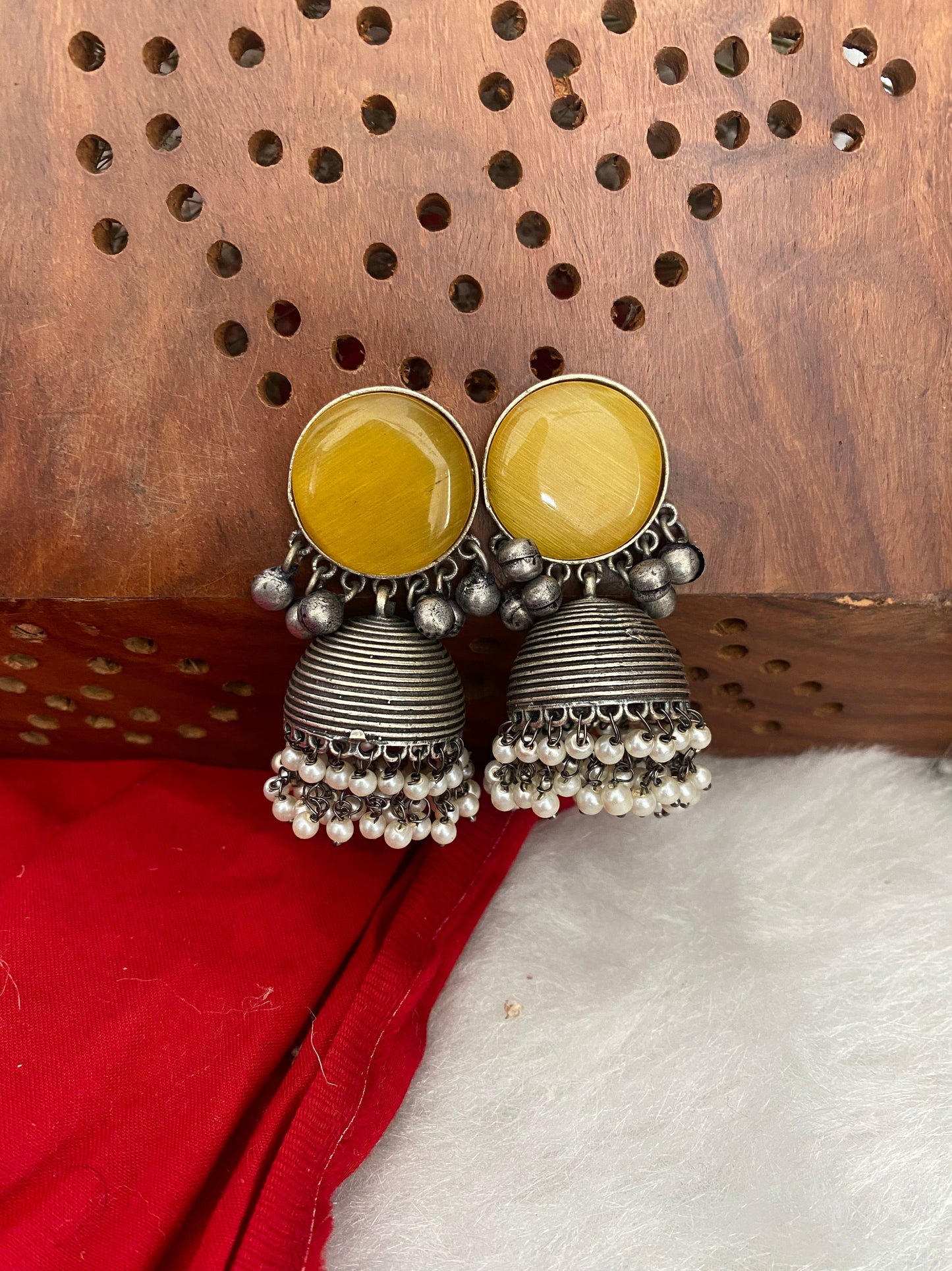 KASHIKA JHUMKA Gehnacollections