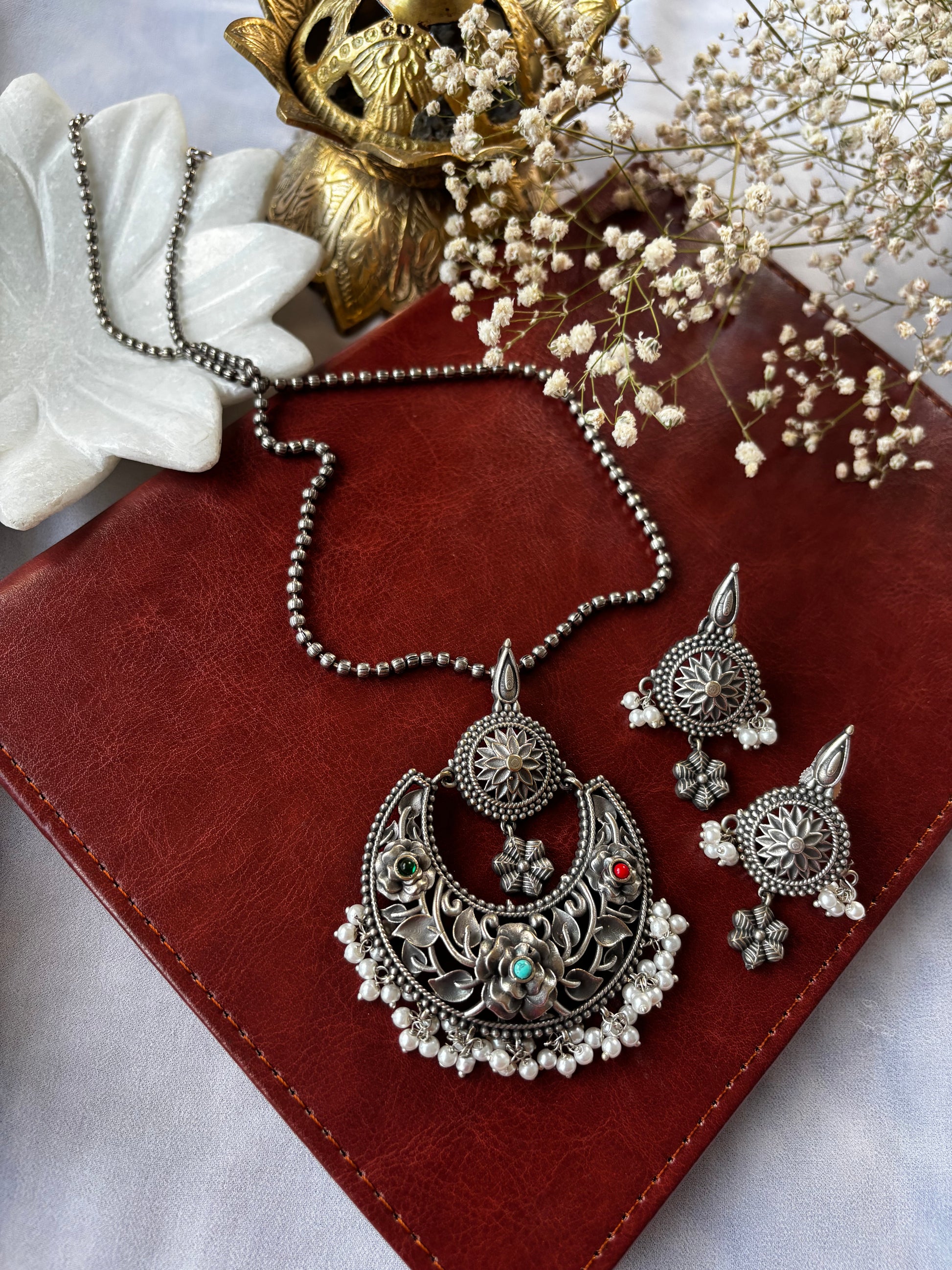 Adveer Necklace Set Gehnacollections