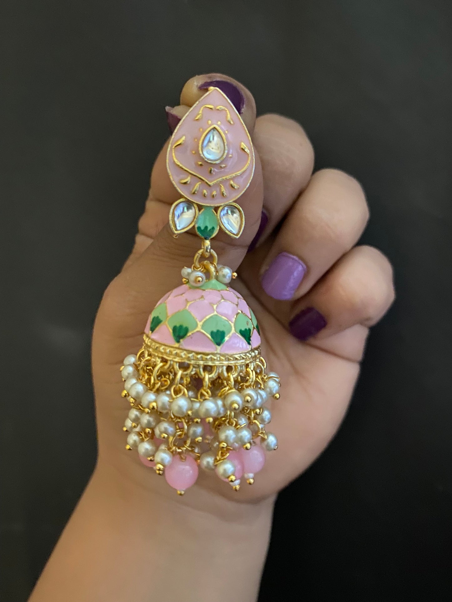 TANAY JHUMKA Gehnacollections